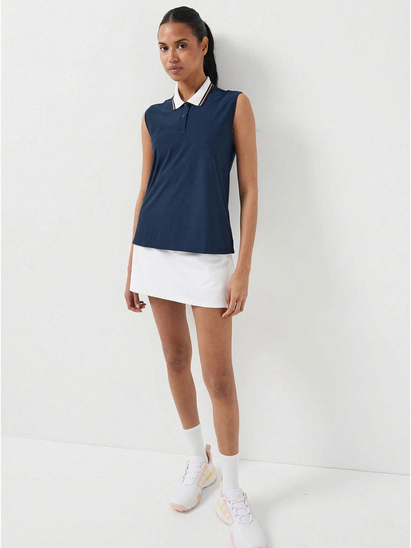Image 3 of 6 of adidas Womens Golf Beyond Polo Shirt - Navy