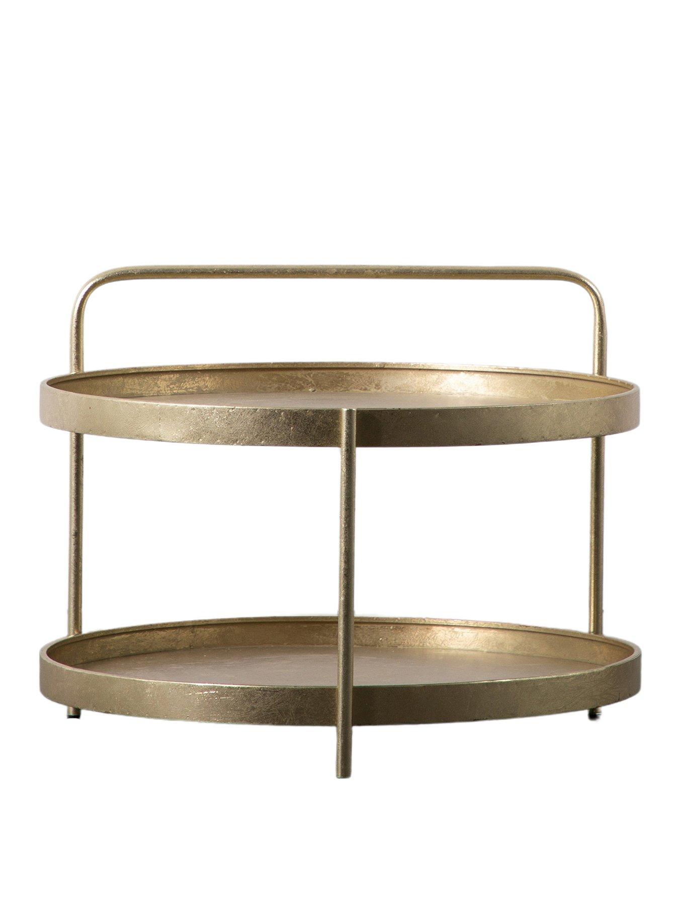 Image 2 of 6 of Gallery Direct Sennen Round&nbsp;Coffee Table Gold