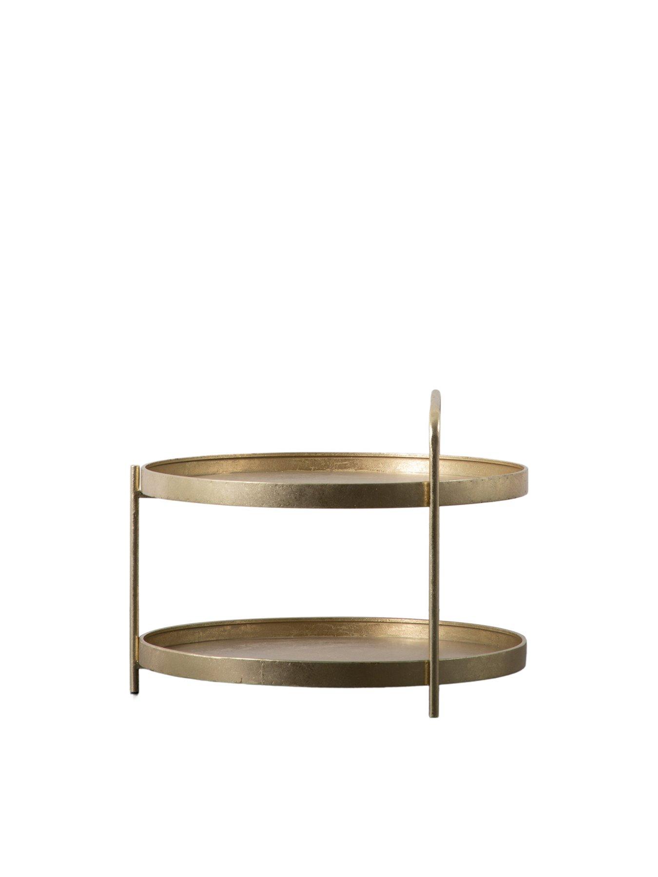 Image 5 of 6 of Gallery Direct Sennen Round&nbsp;Coffee Table Gold