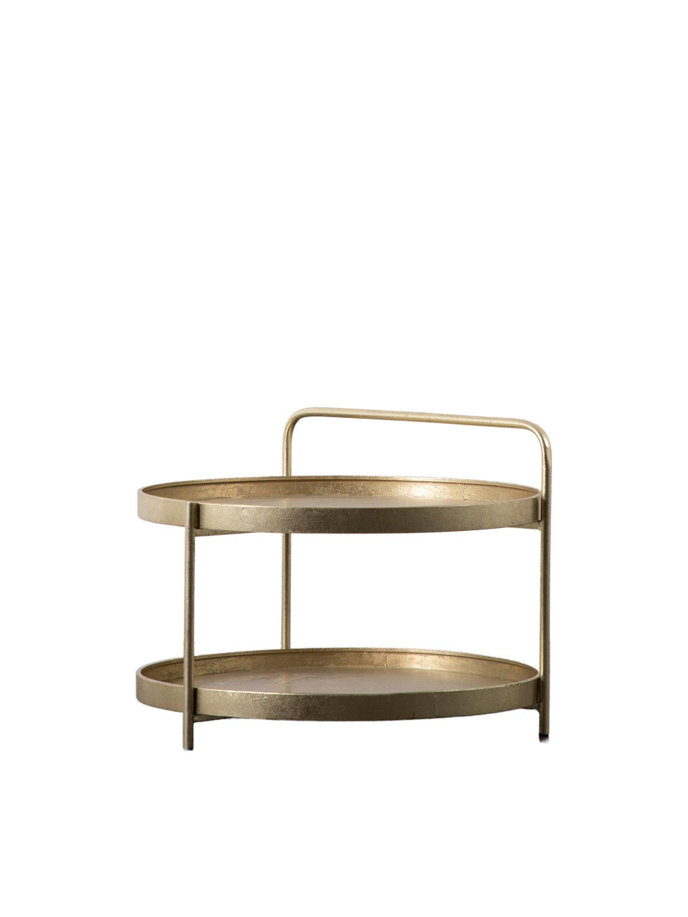 Image 6 of 6 of Gallery Direct Sennen Round&nbsp;Coffee Table Gold