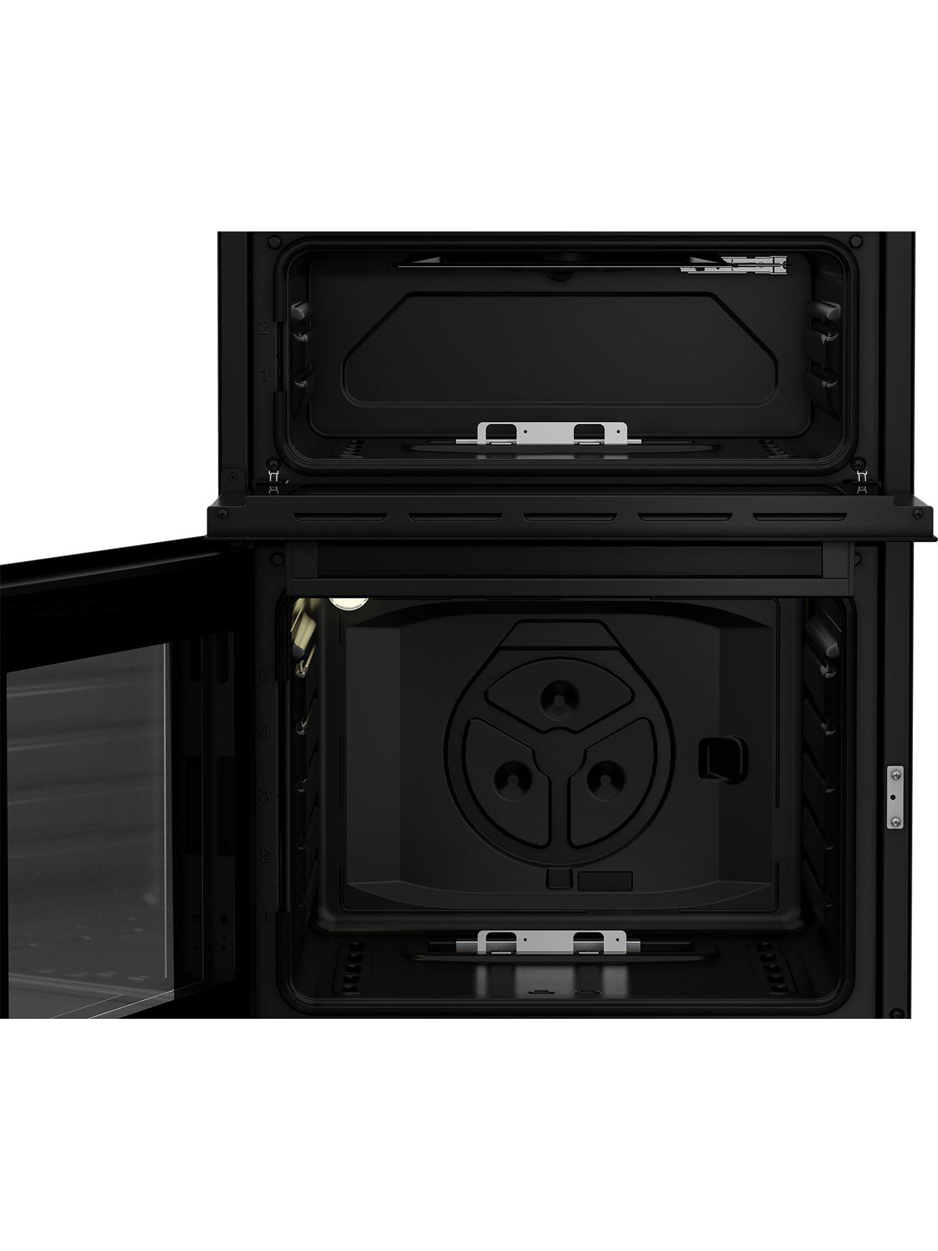 Image 6 of 6 of Beko FDG6231CK Double oven Gas Cooker Black