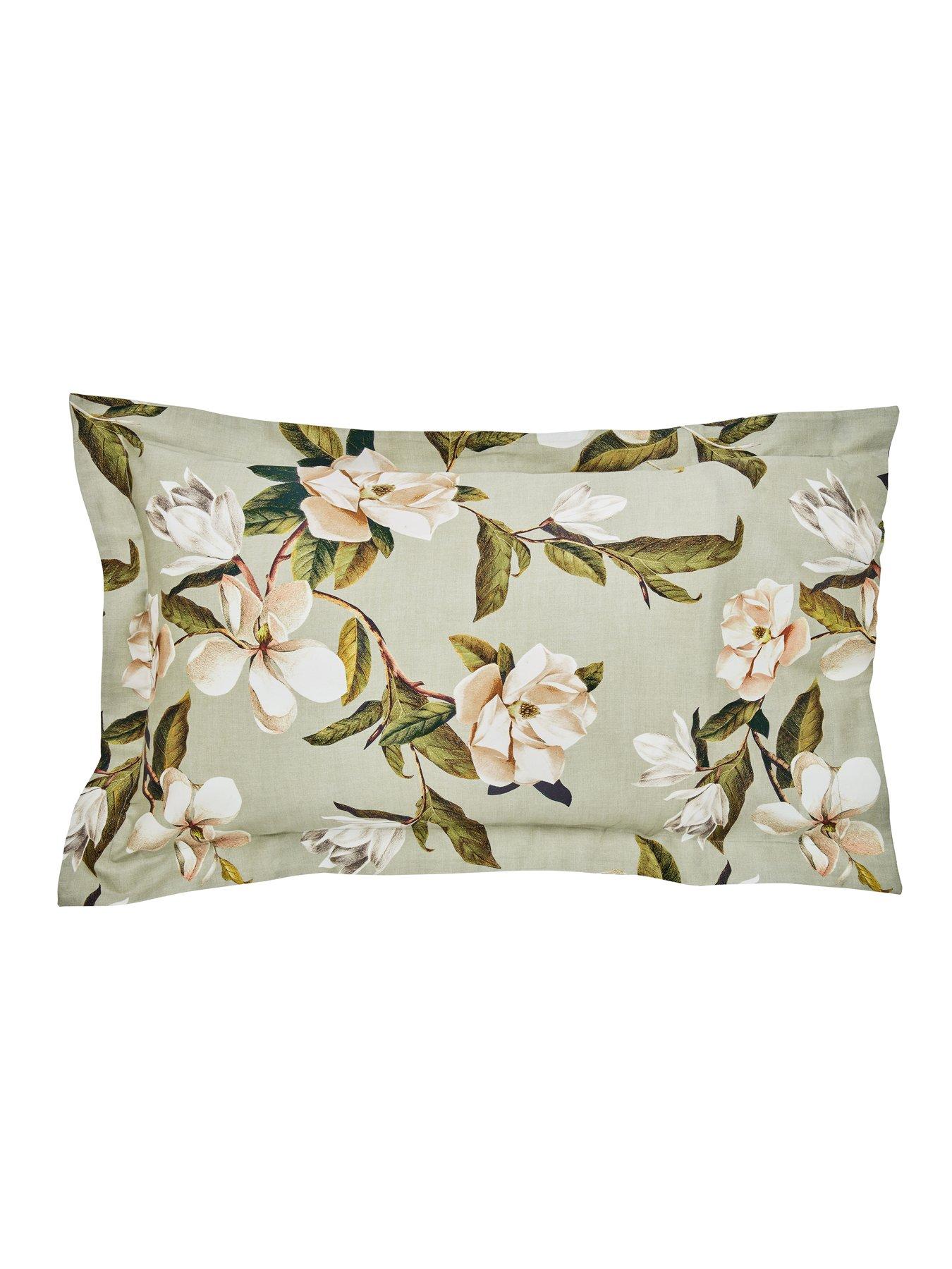 Image 4 of 5 of Ted Baker Opal Floral Duvet Cover Set Sage