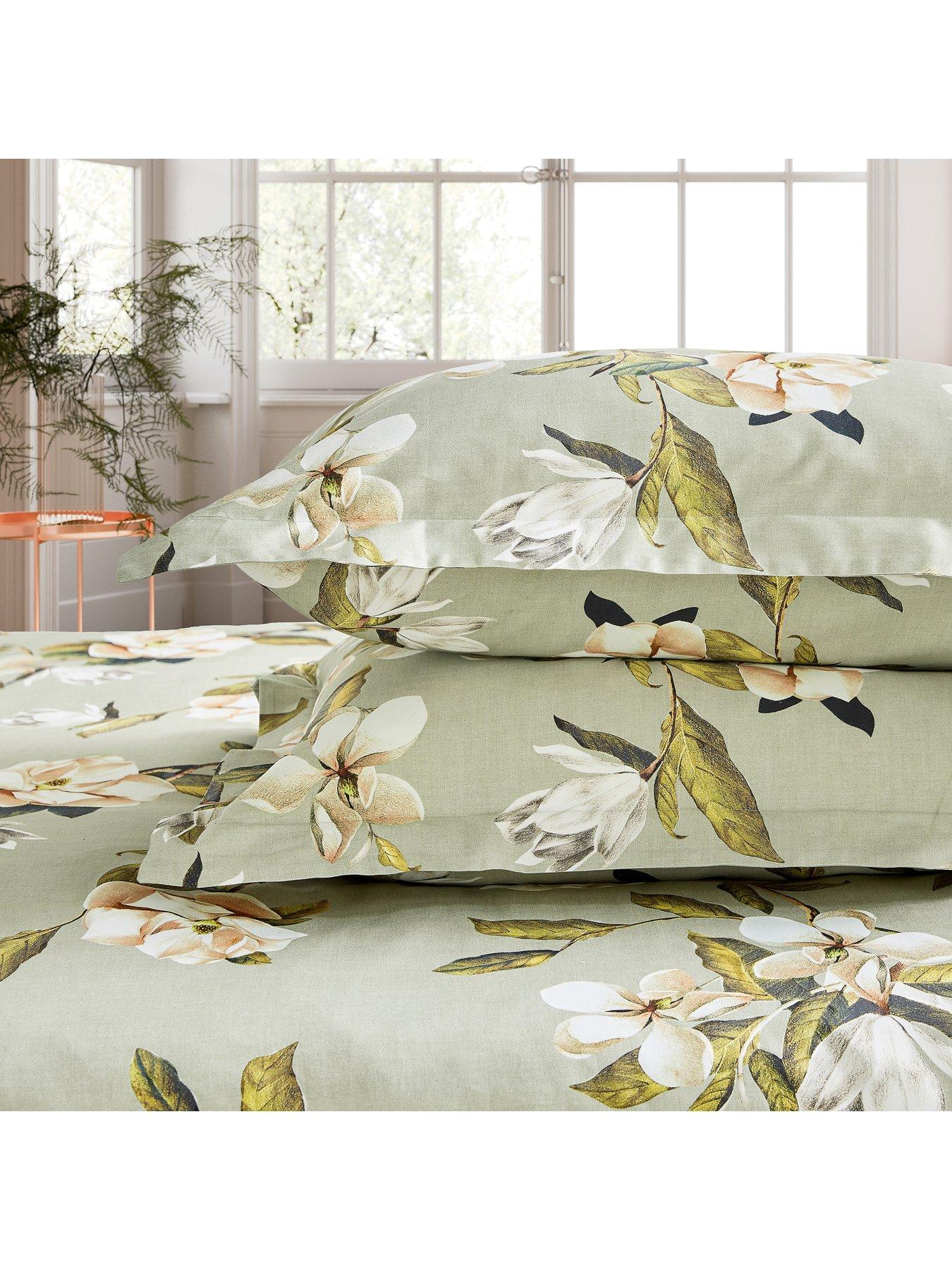 Image 5 of 5 of Ted Baker Opal Floral Duvet Cover Set Sage
