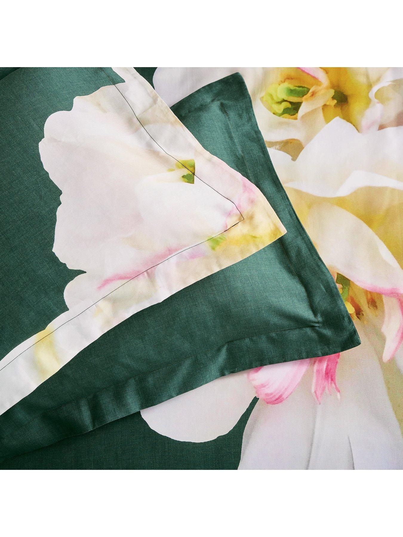 Image 6 of 6 of Ted Baker Gardenia Cover Duvet Set Forest