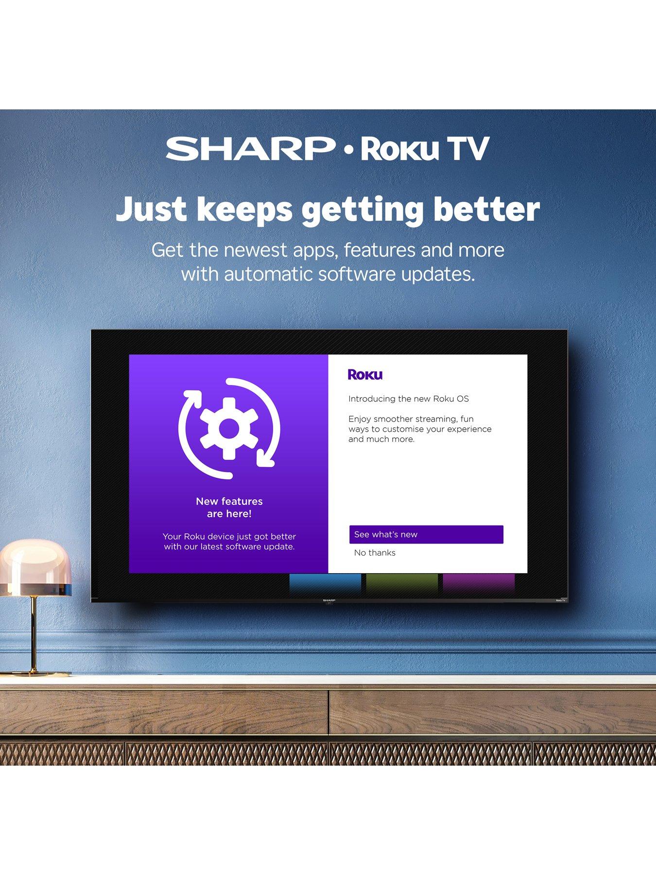 Image 7 of 7 of Sharp HD2225K 40-inch Full HD Roku Smart TV HDR10 with Freely- 2T-C40HD2225KB