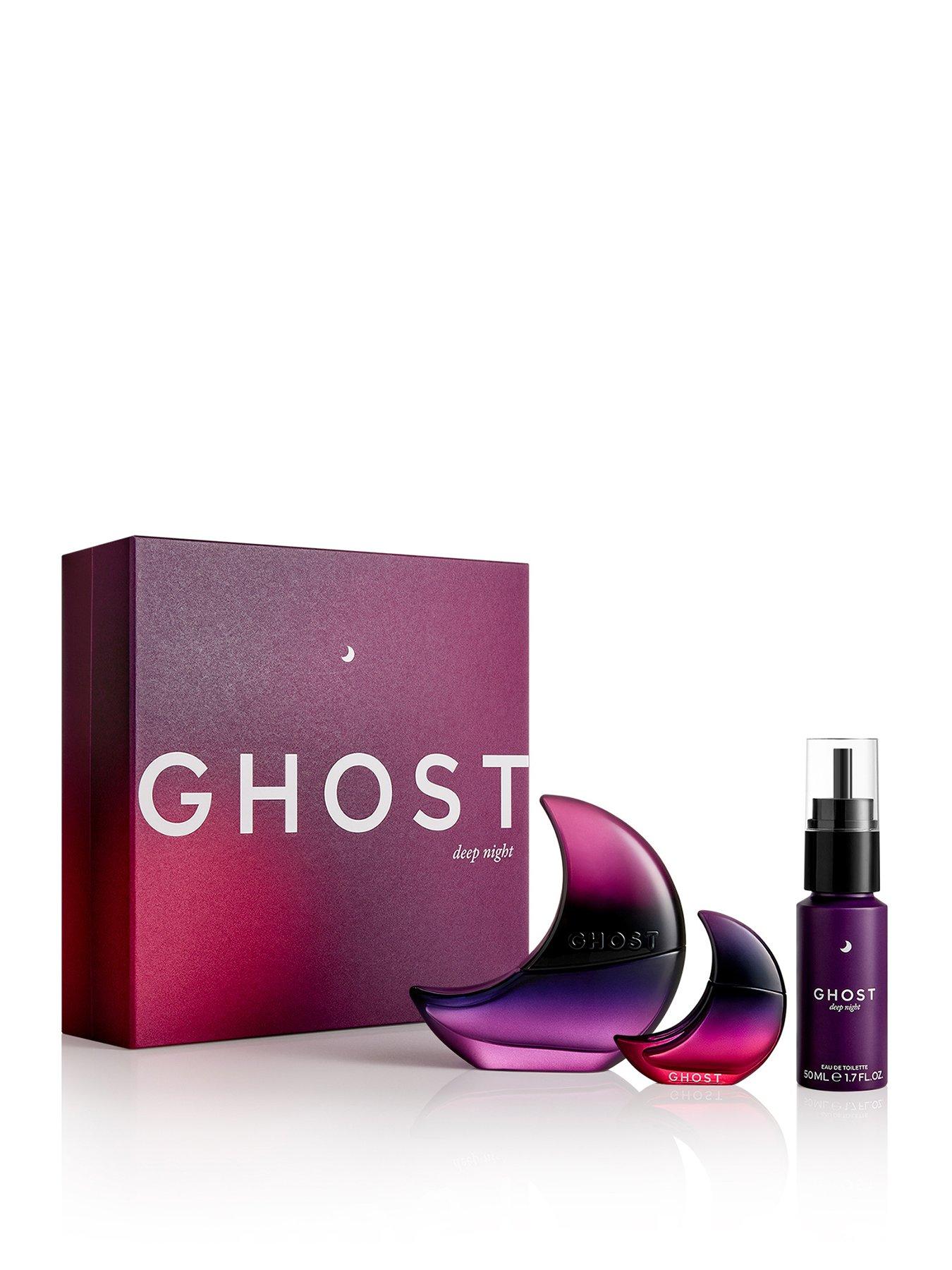 Ghost Deep Night EDT 50ml, 50ml Refill and Deep Night Elixir mini EDP 10ml Gift Set