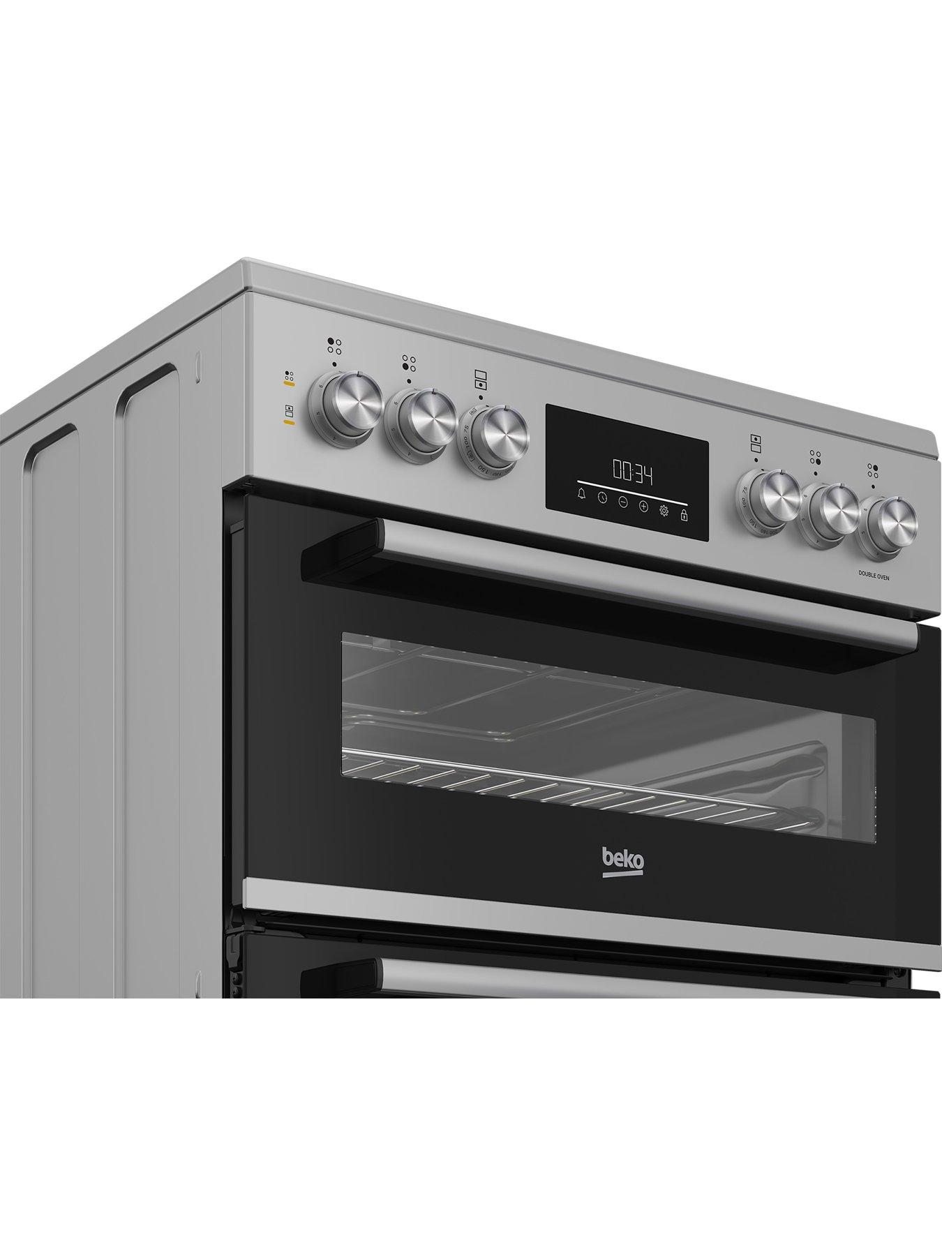 Image 3 of 6 of Beko FDC6731S AeroPerfect cooker Electric Cooker Sliver