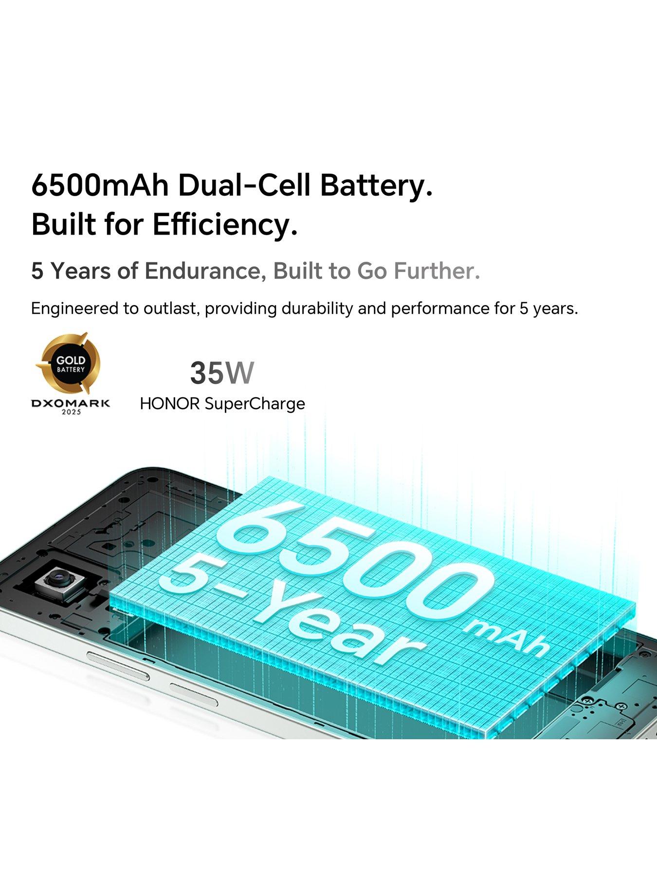 Image 2 of 7 of Honor 400 Smart 5G (4GB RAM + 256GB Storage) Mobile - Velvet Black
