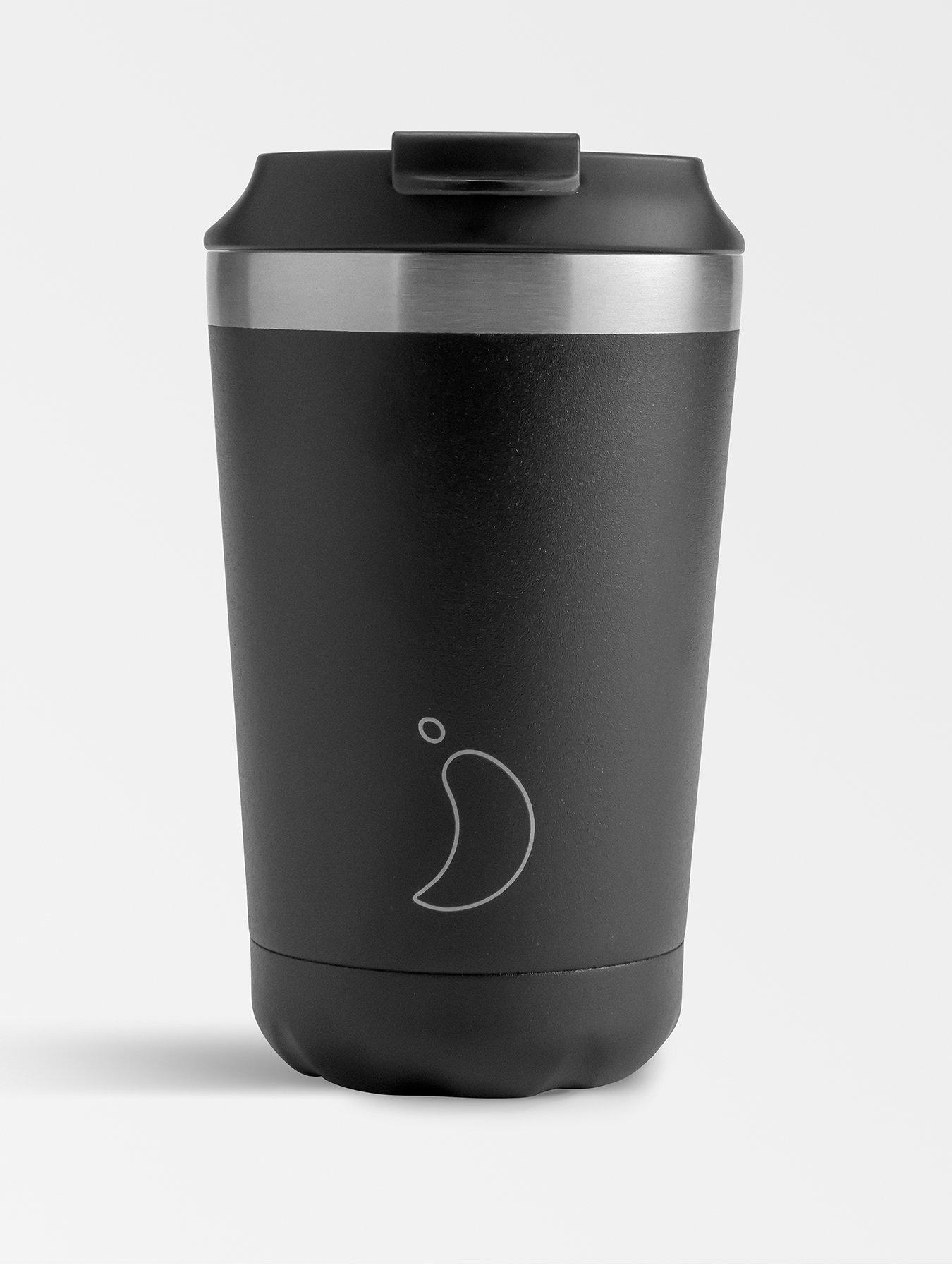 Chilly's Original Coffee Cup 2024, 340ml, Monochrome Black
