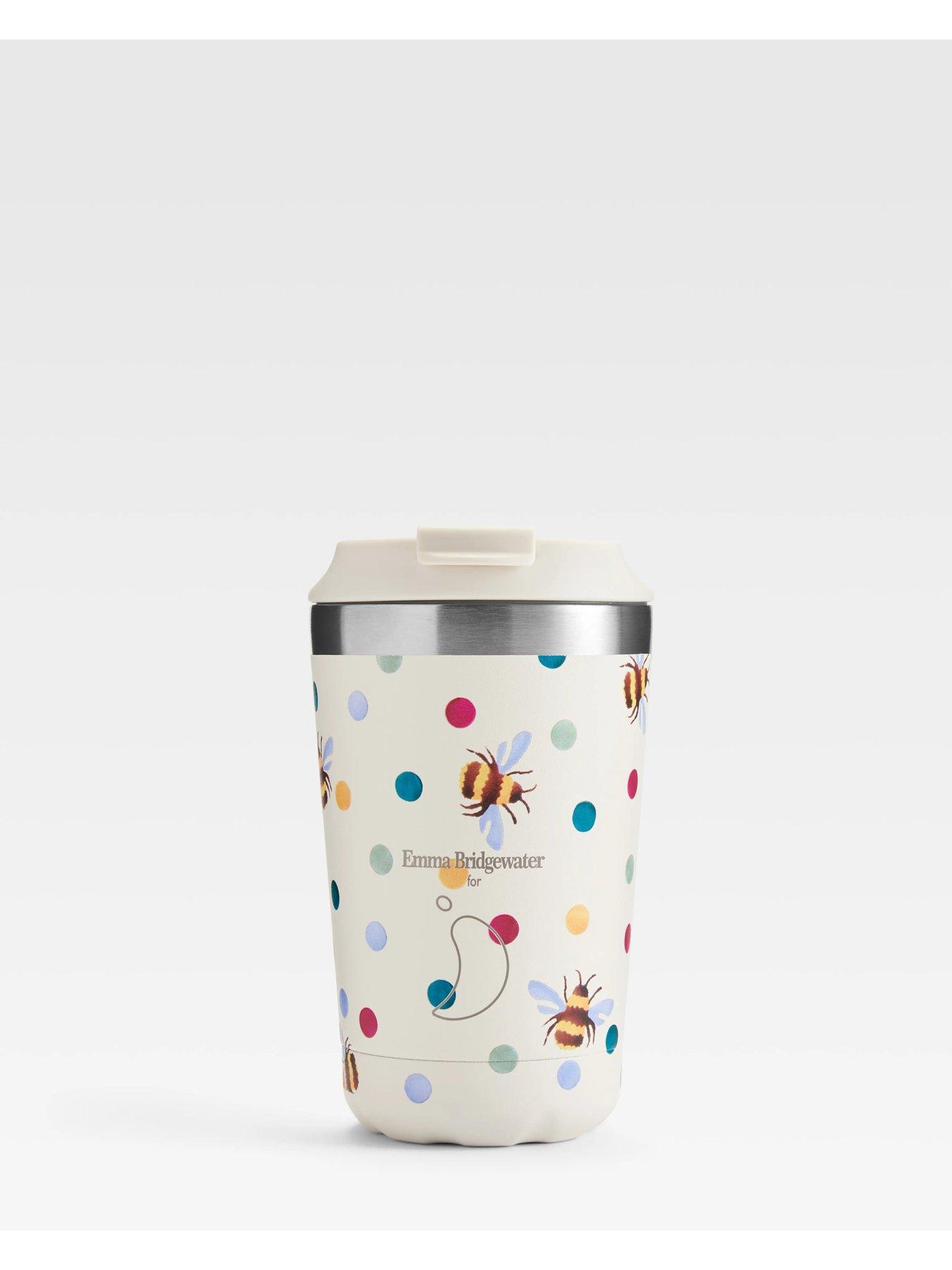 Chilly's Emma Bridgewater, Original Coffee Cup 2024, 340ml, Polka Dot  &  Bees