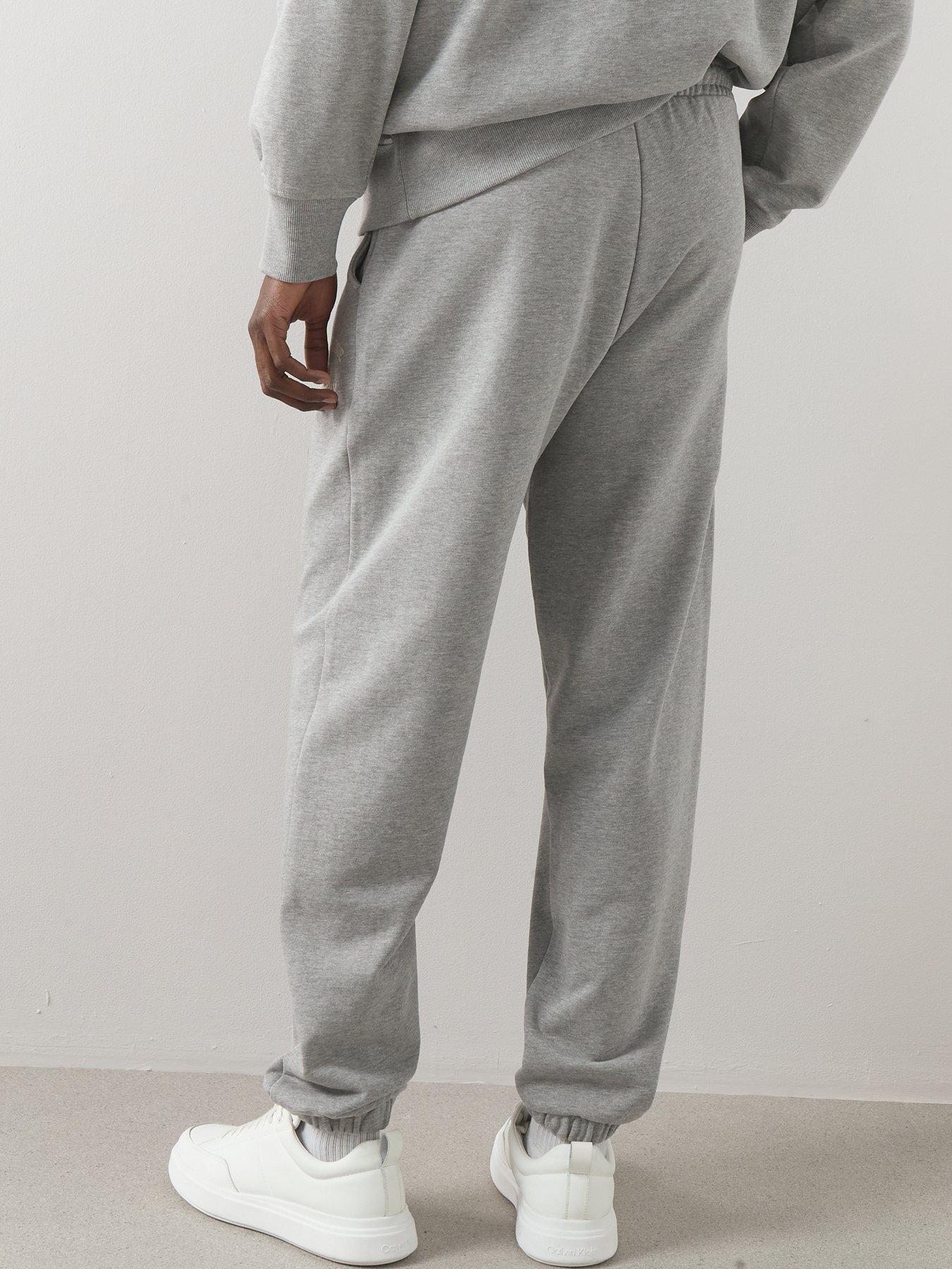 Image 2 of 7 of The Very Collection Pure Cotton Premium Relaxed Fit Cuffed Joggers - Grey