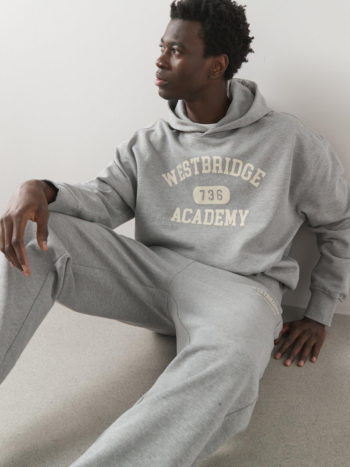Image 4 of 7 of The Very Collection Pure Cotton Premium Relaxed Fit Cuffed Joggers - Grey