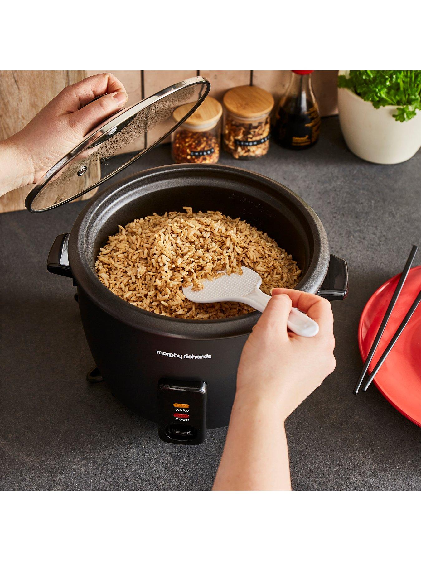 Image 4 of 7 of Morphy Richards 8 Cups 1.5L Rice Cooker- Black