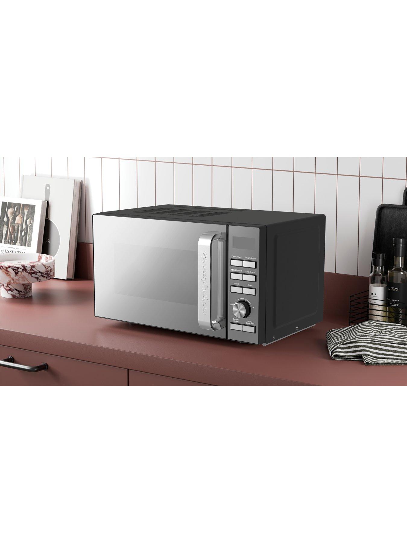 Image 5 of 6 of Morphy Richards Microwave 20L 800W Digital Mirror Door &amp; Mirror Acrylic Panel