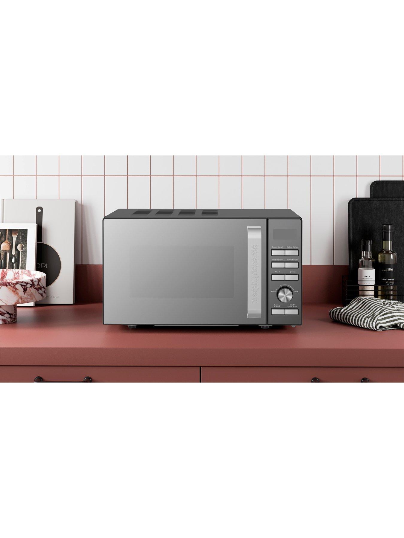 Image 6 of 6 of Morphy Richards Microwave 20L 800W Digital Mirror Door &amp; Mirror Acrylic Panel