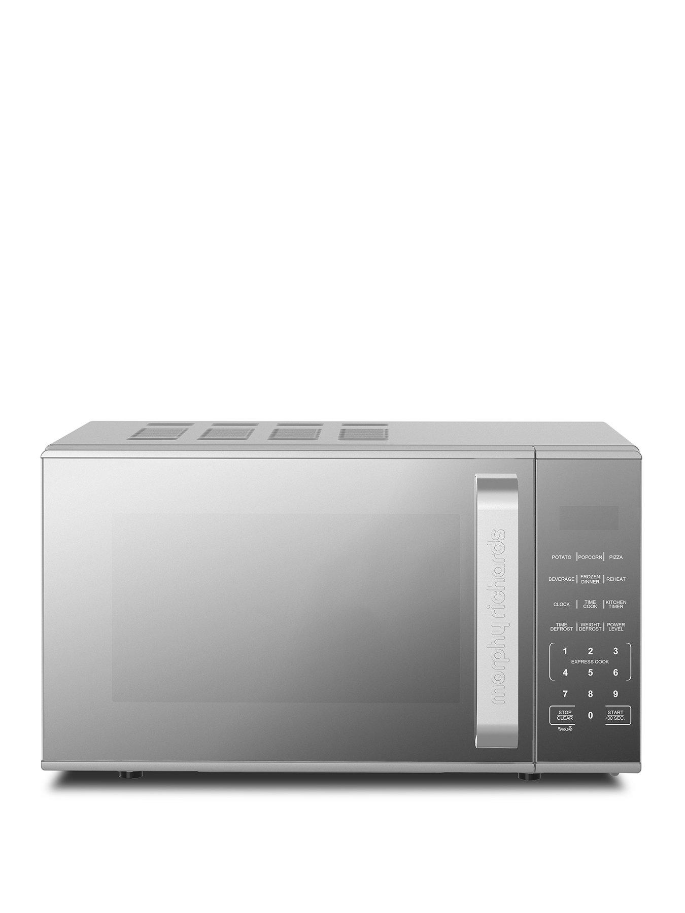 Morphy Richards Microwave 20L 800W Digital SS handle with Acrylic Membrane Panel