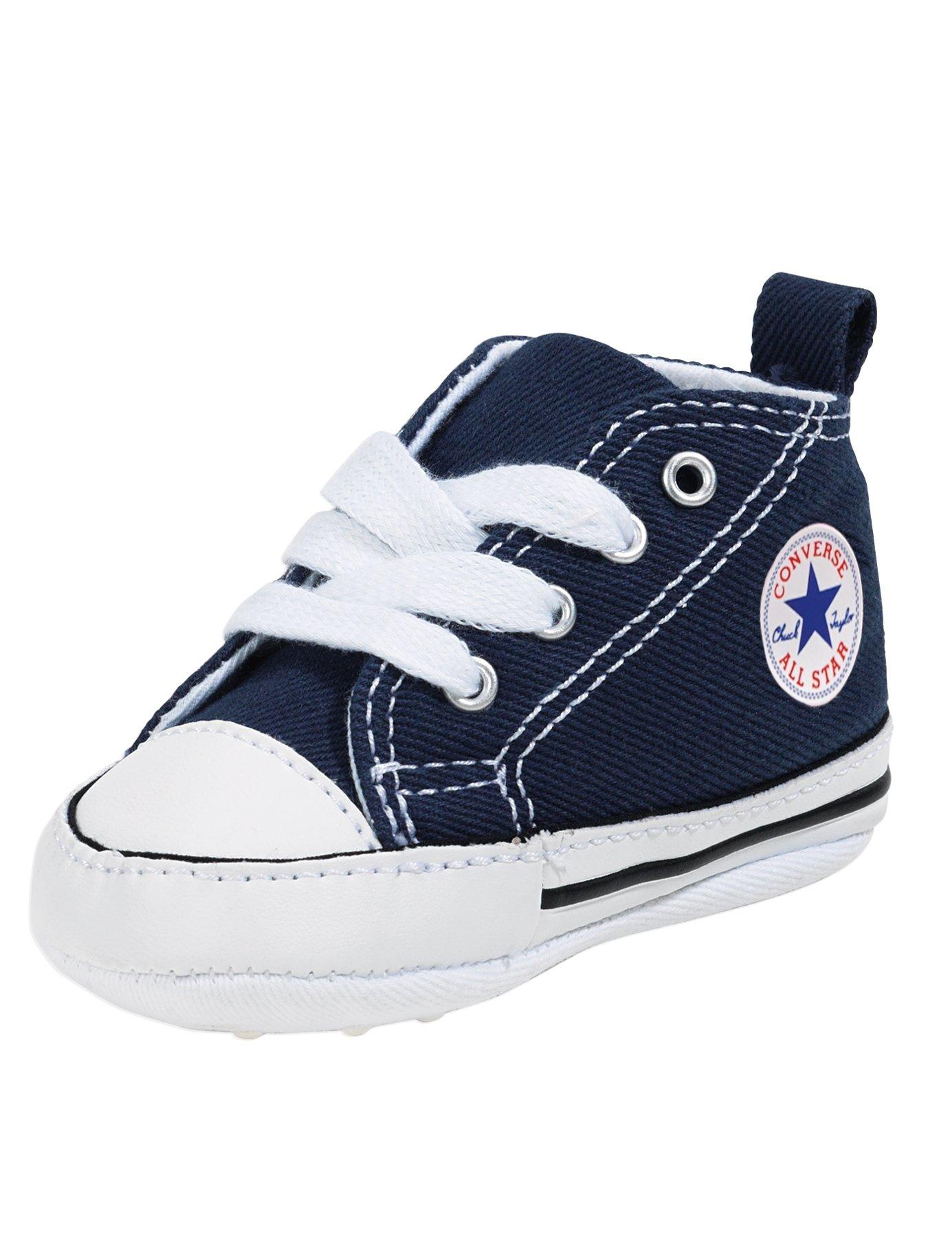 converse first all star crib trainers
