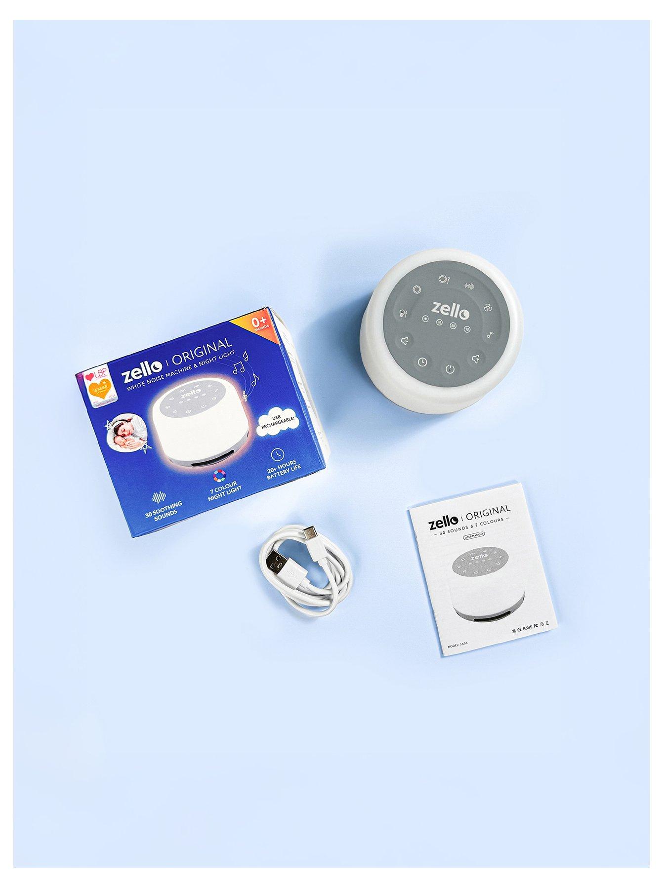Image 2 of 7 of Zello Original White Noise Machine &amp; Night Light