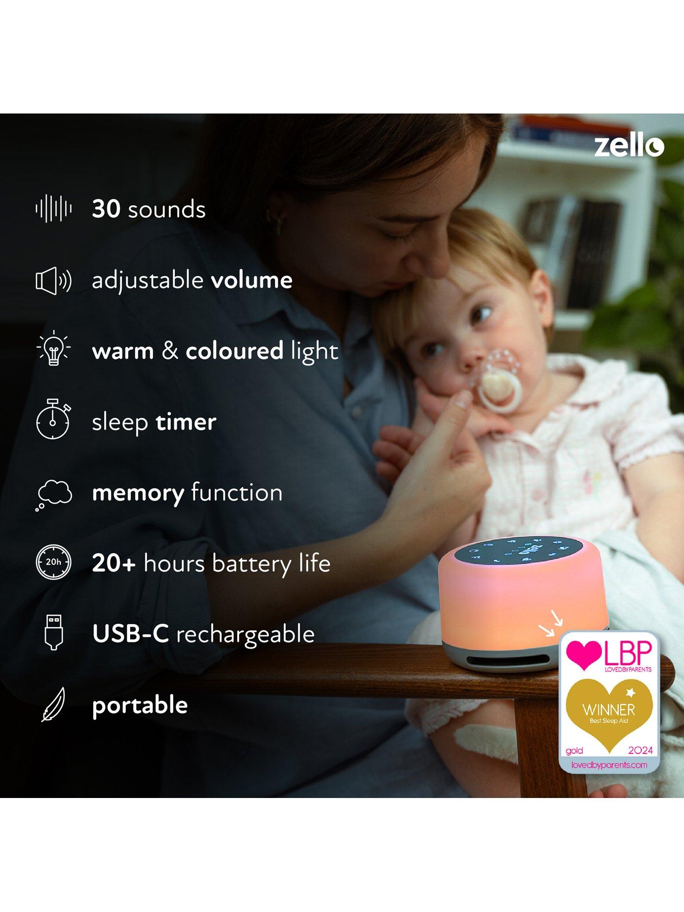 Image 3 of 7 of Zello Original White Noise Machine &amp; Night Light