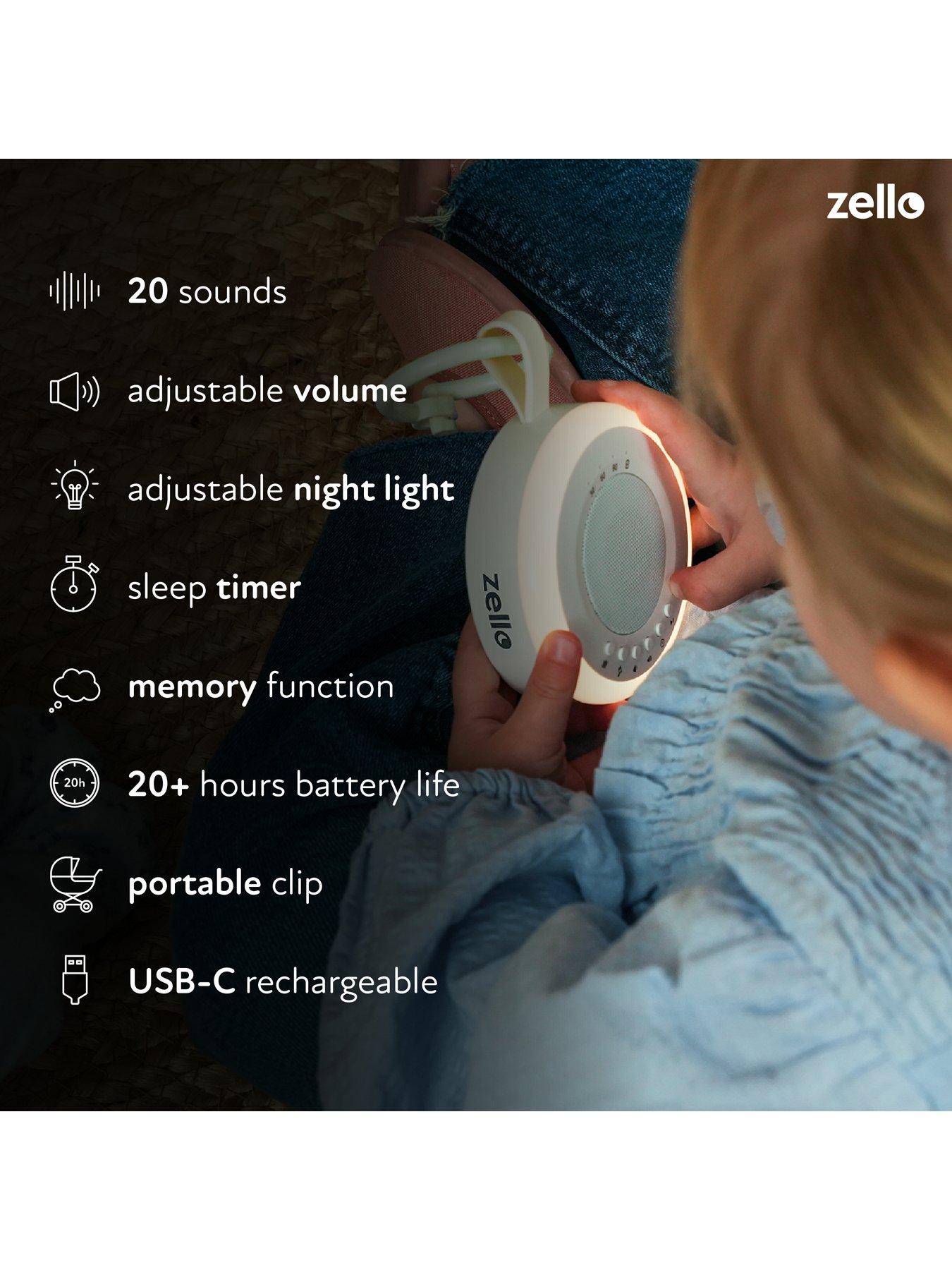 Image 3 of 7 of Zello Portable White Noise Machine &amp; Night Light
