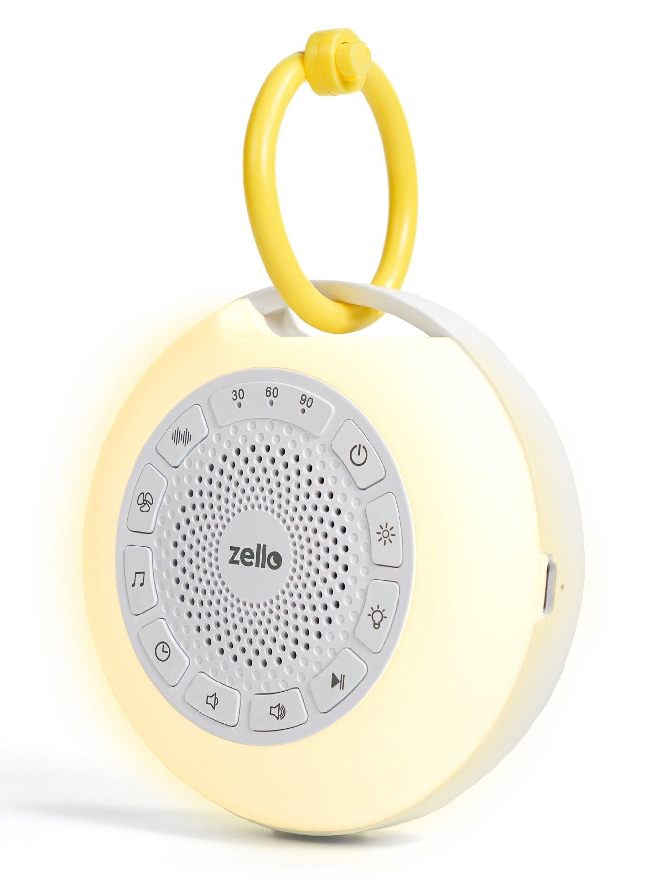Zello Portable Pro Max White Noise Machine & Night Light