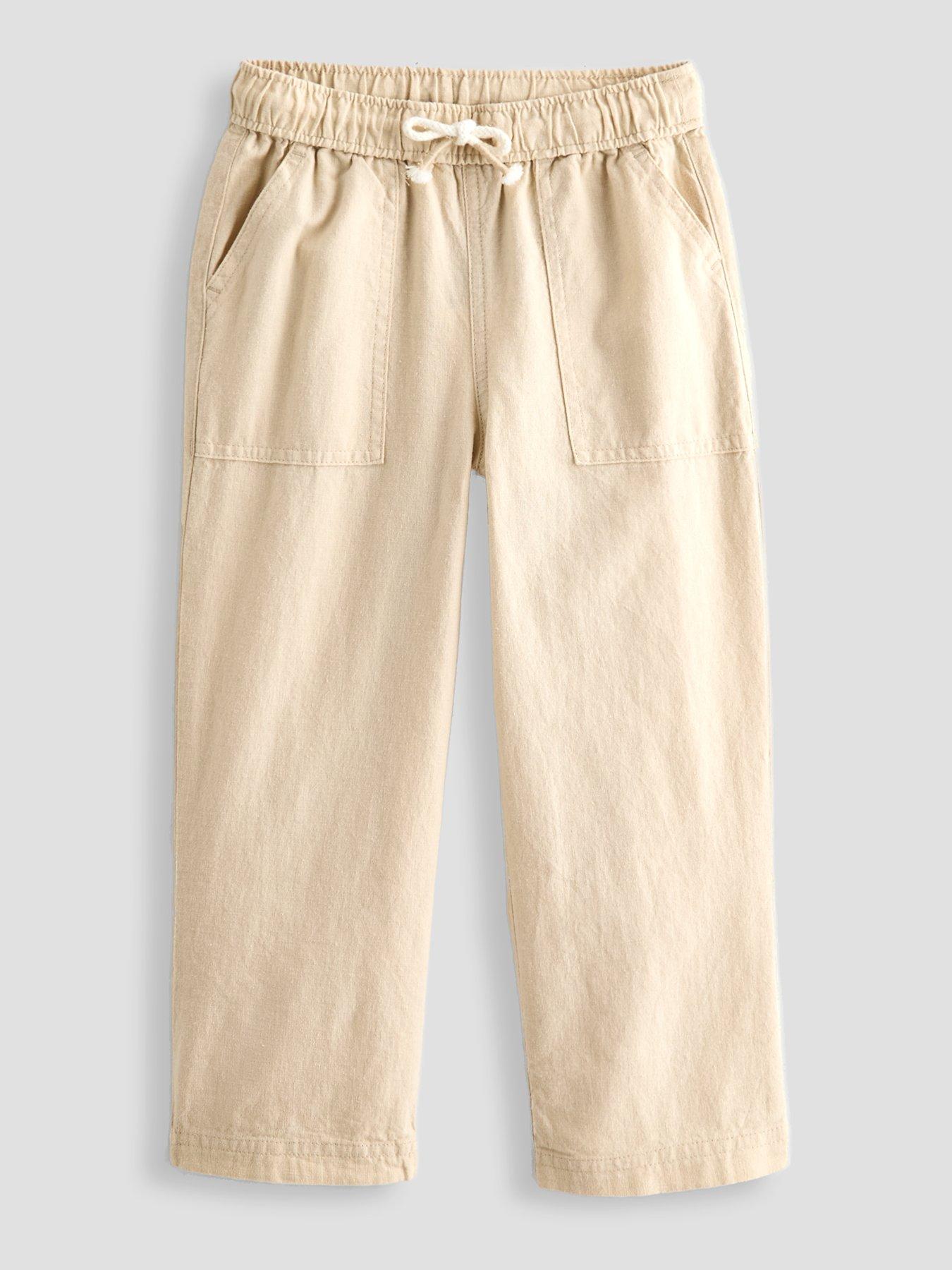 The Very Collection Boys Linen Look Trousers