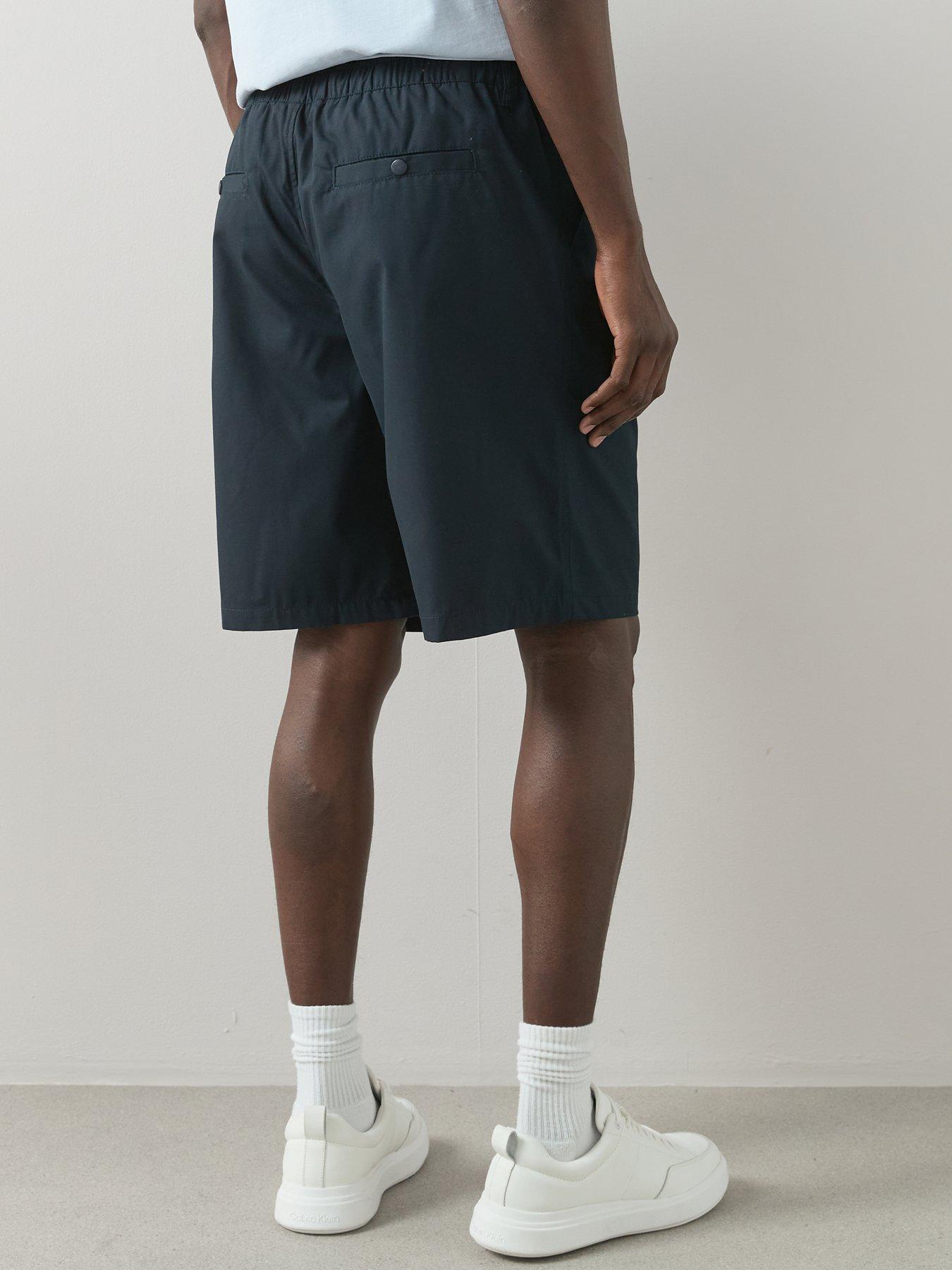 Image 2 of 6 of The Very Collection Elasticated Waist Cargo Shorts - Navy