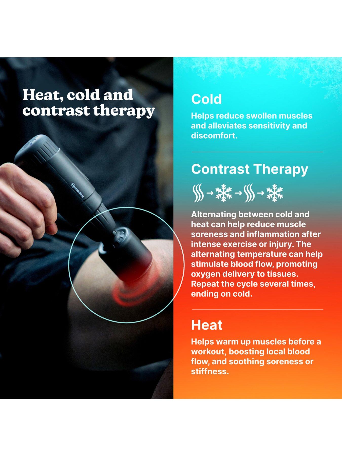 Image 2 of 8 of Homedics Novo Hot & Cold Massage Gun