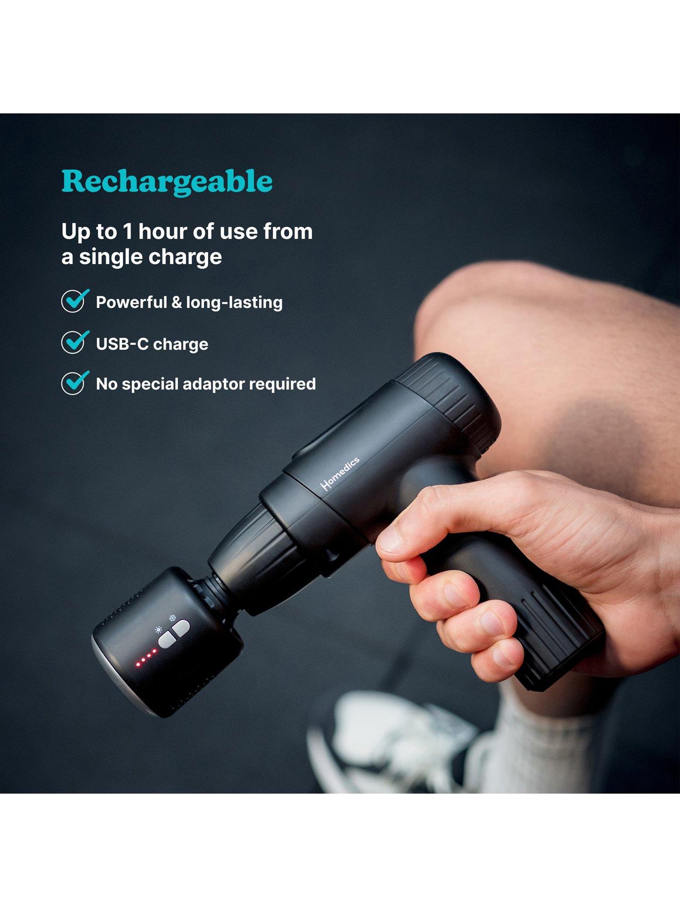 Image 4 of 8 of Homedics Novo Hot & Cold Massage Gun