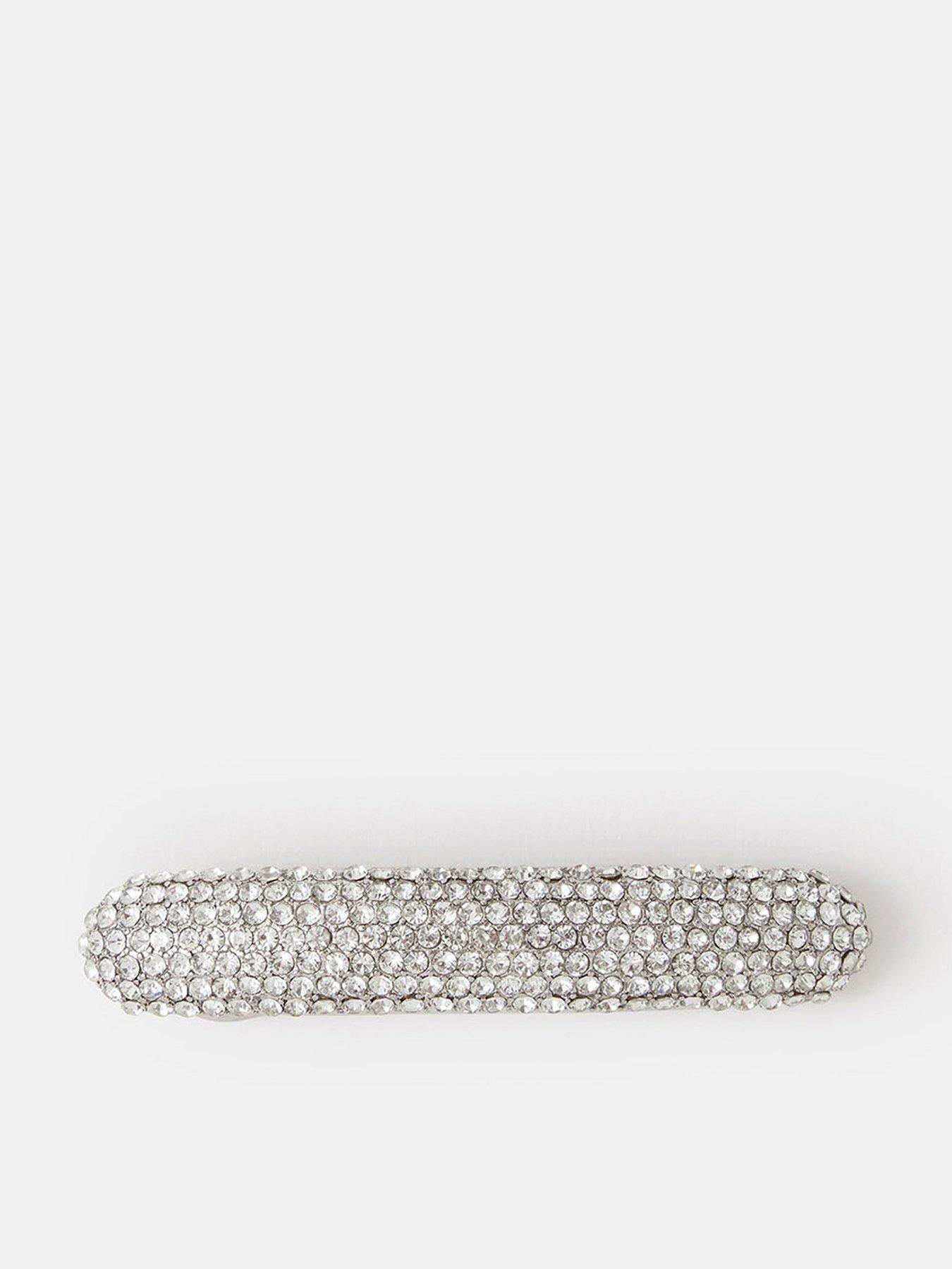 Accessorize Super Sparkle Barrette - Silver