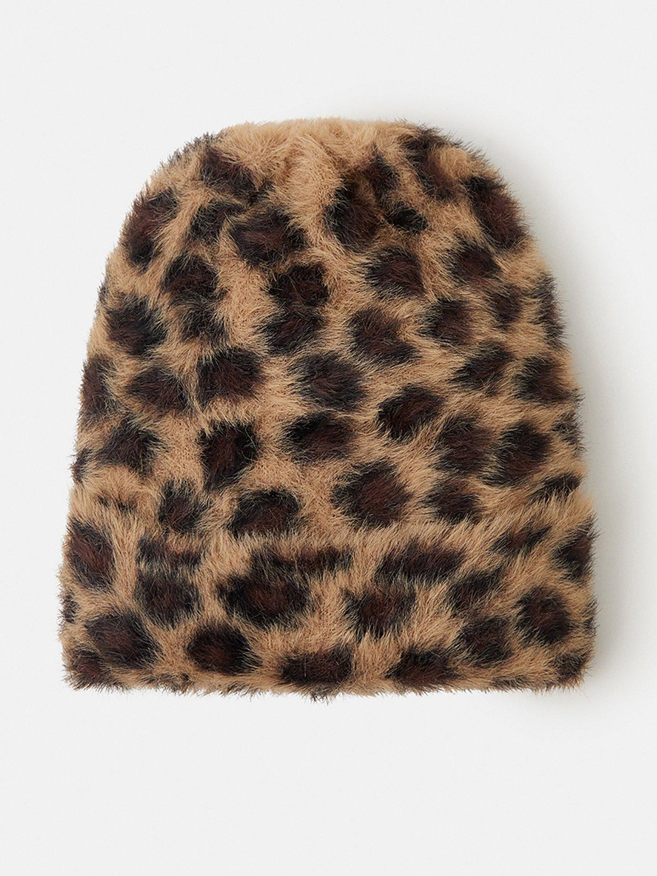 accessorize-fuzzy-leopard-print-beanie-hat-multi