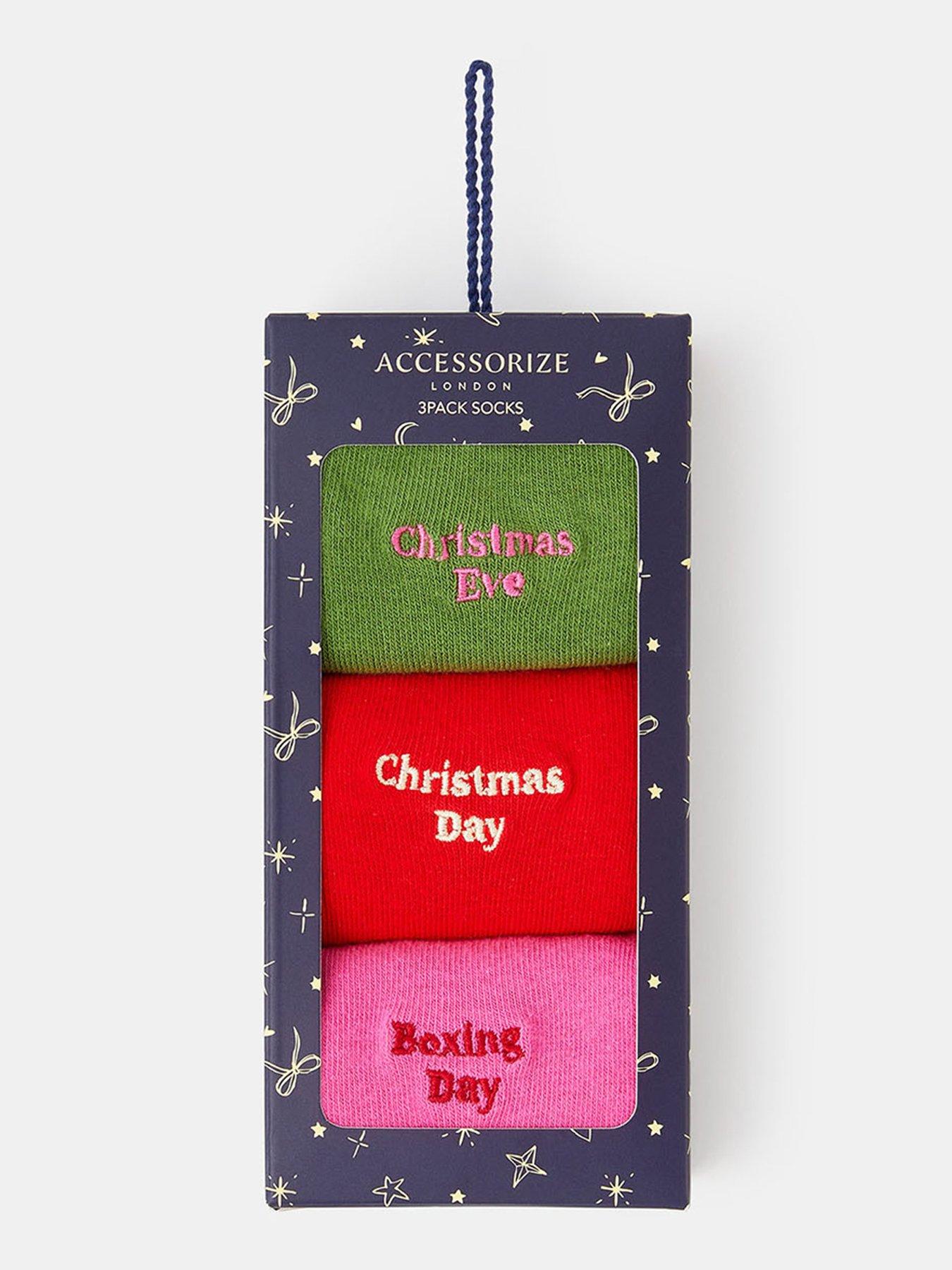 Image 4 of 4 of Accessorize Sock Box Slogan - Multi