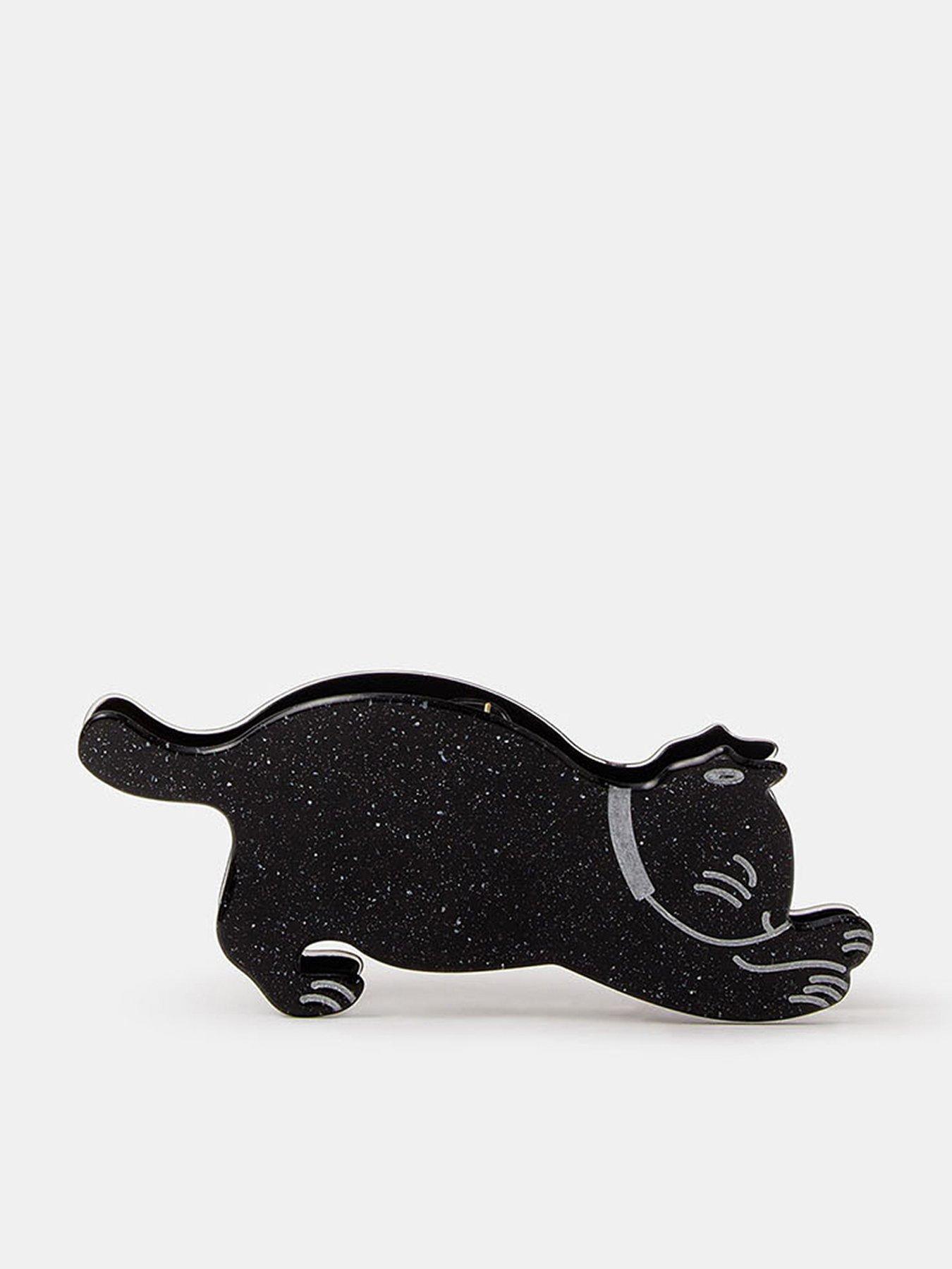 Accessorize Casper Cat Claw Clip - Black