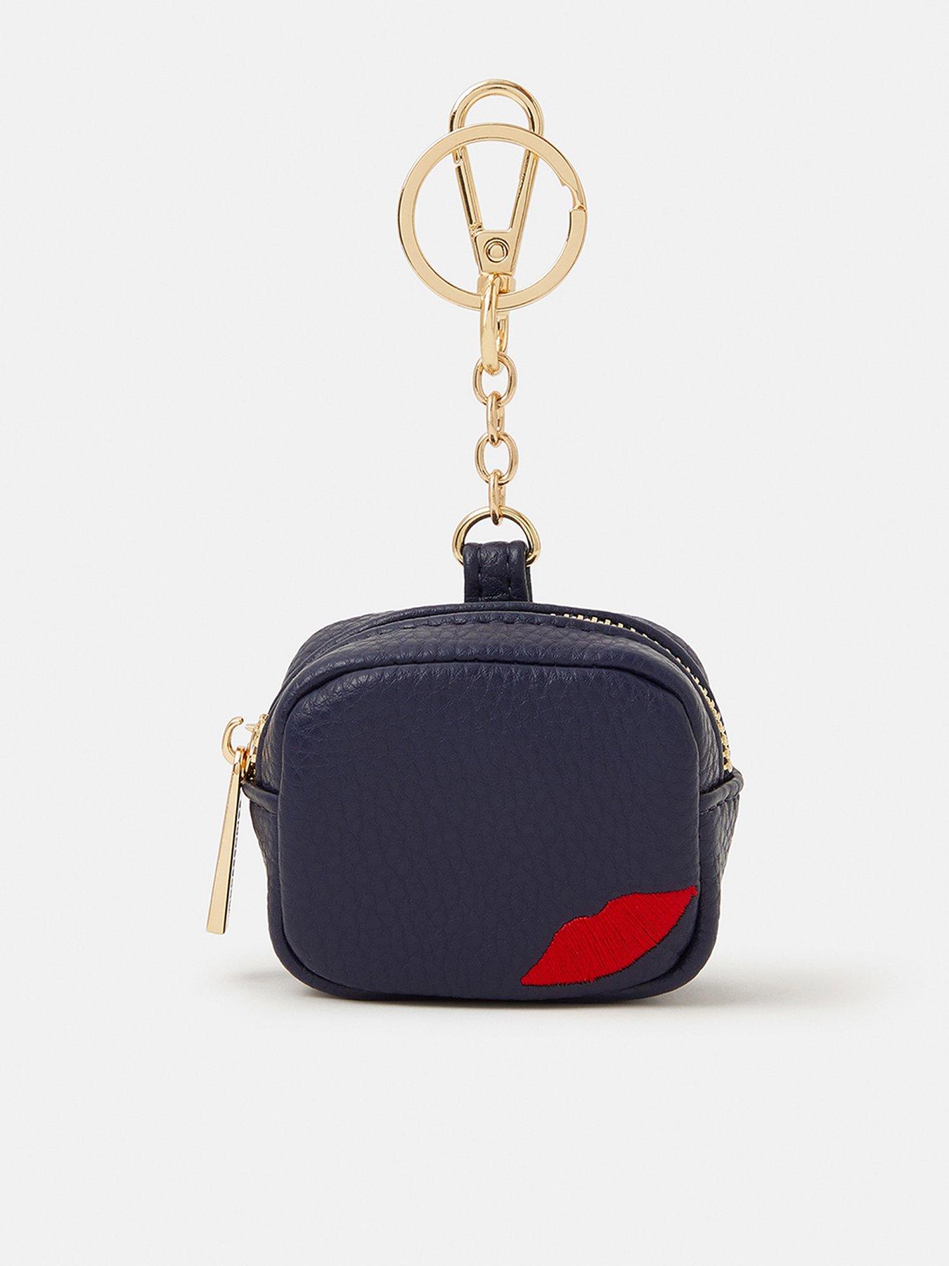 Accessorize Kiss Airpod Case Keyring - Blue