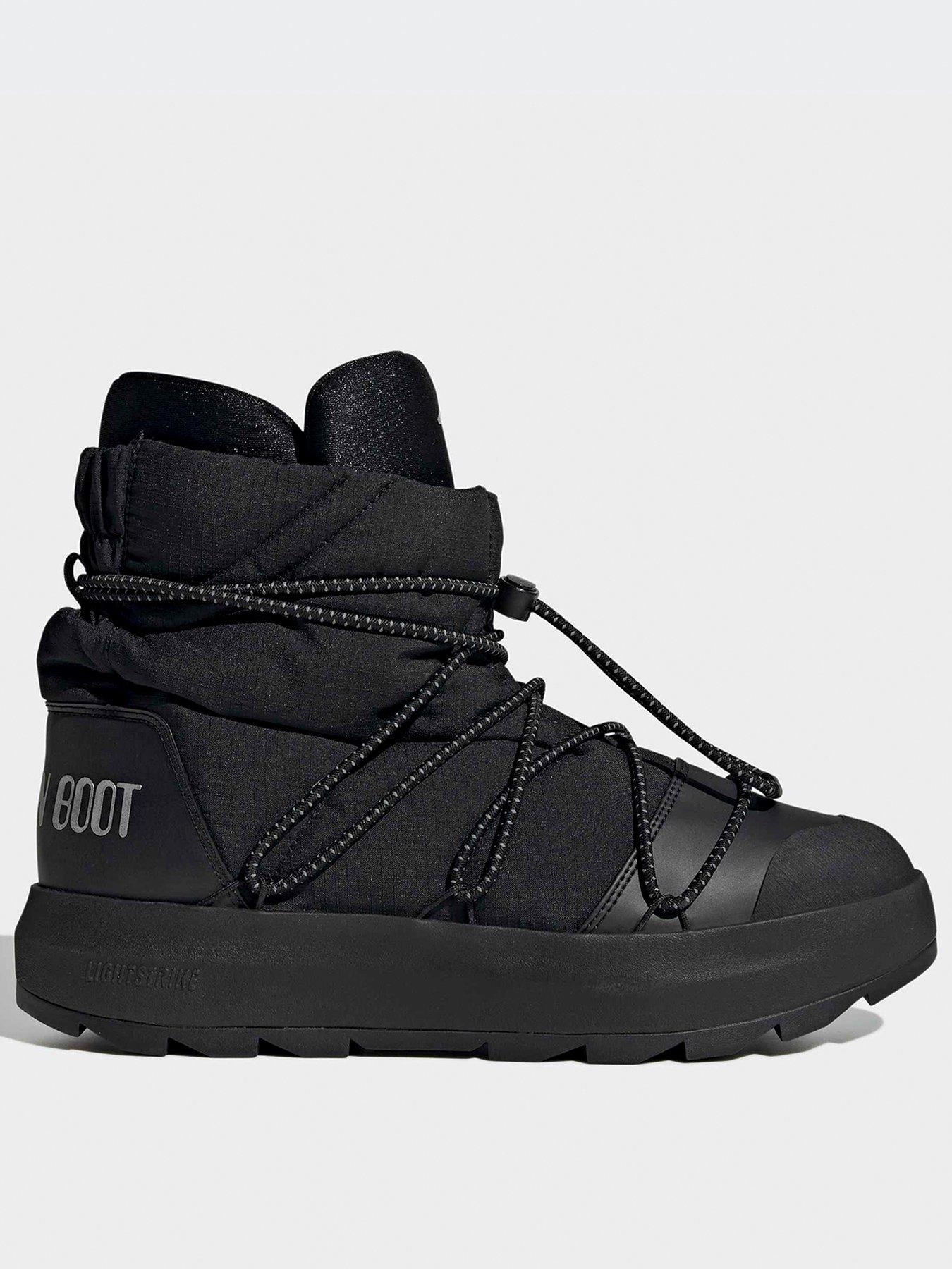 Image 1 of 7 of adidas Women's X Moonboot Ace Trainers - Black