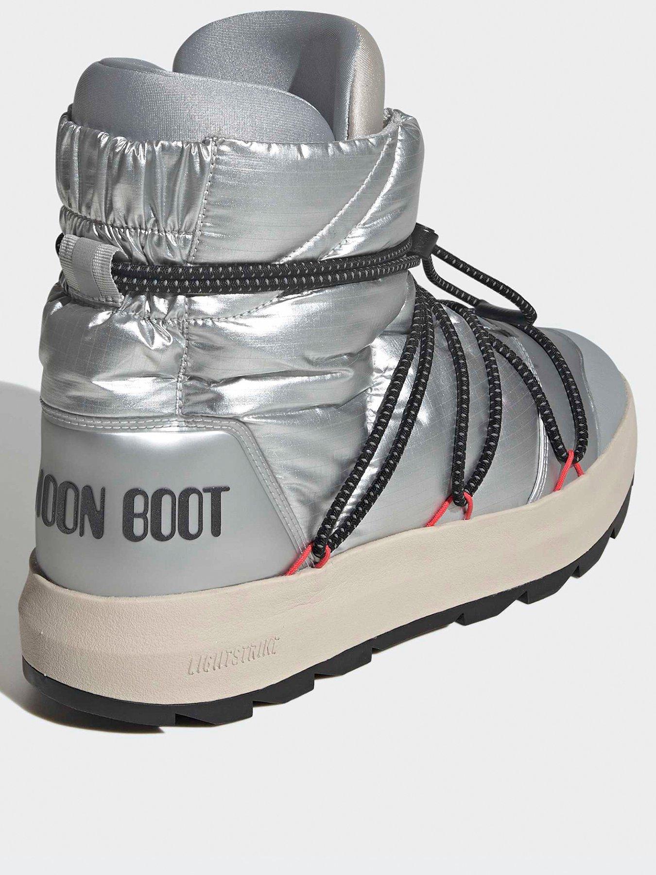 Image 3 of 7 of adidas Sportswear Women's X Moonboot Ace Trainers - Silver