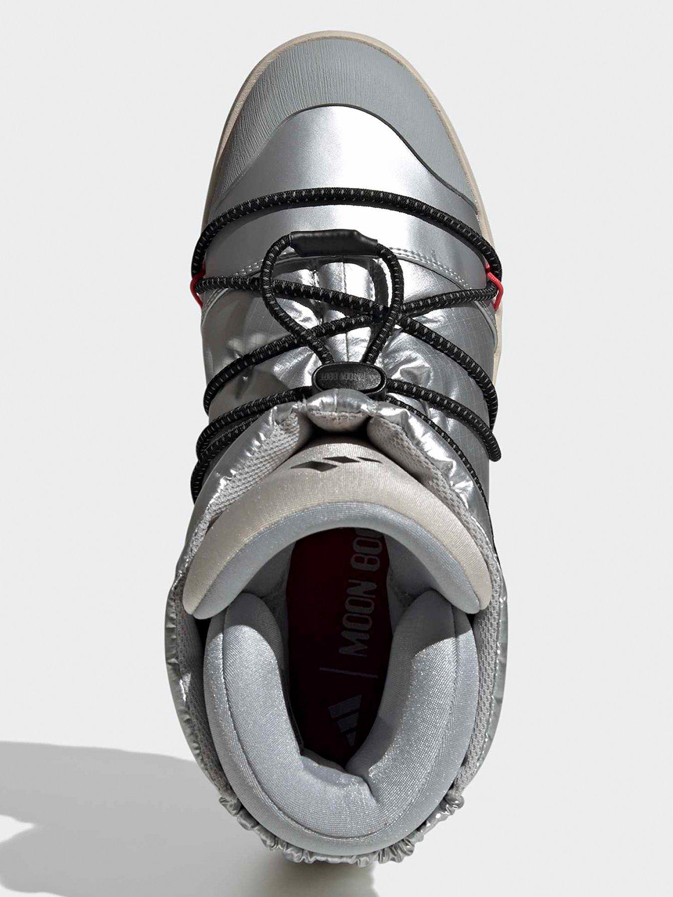 Image 4 of 7 of adidas Sportswear Women's X Moonboot Ace Trainers - Silver