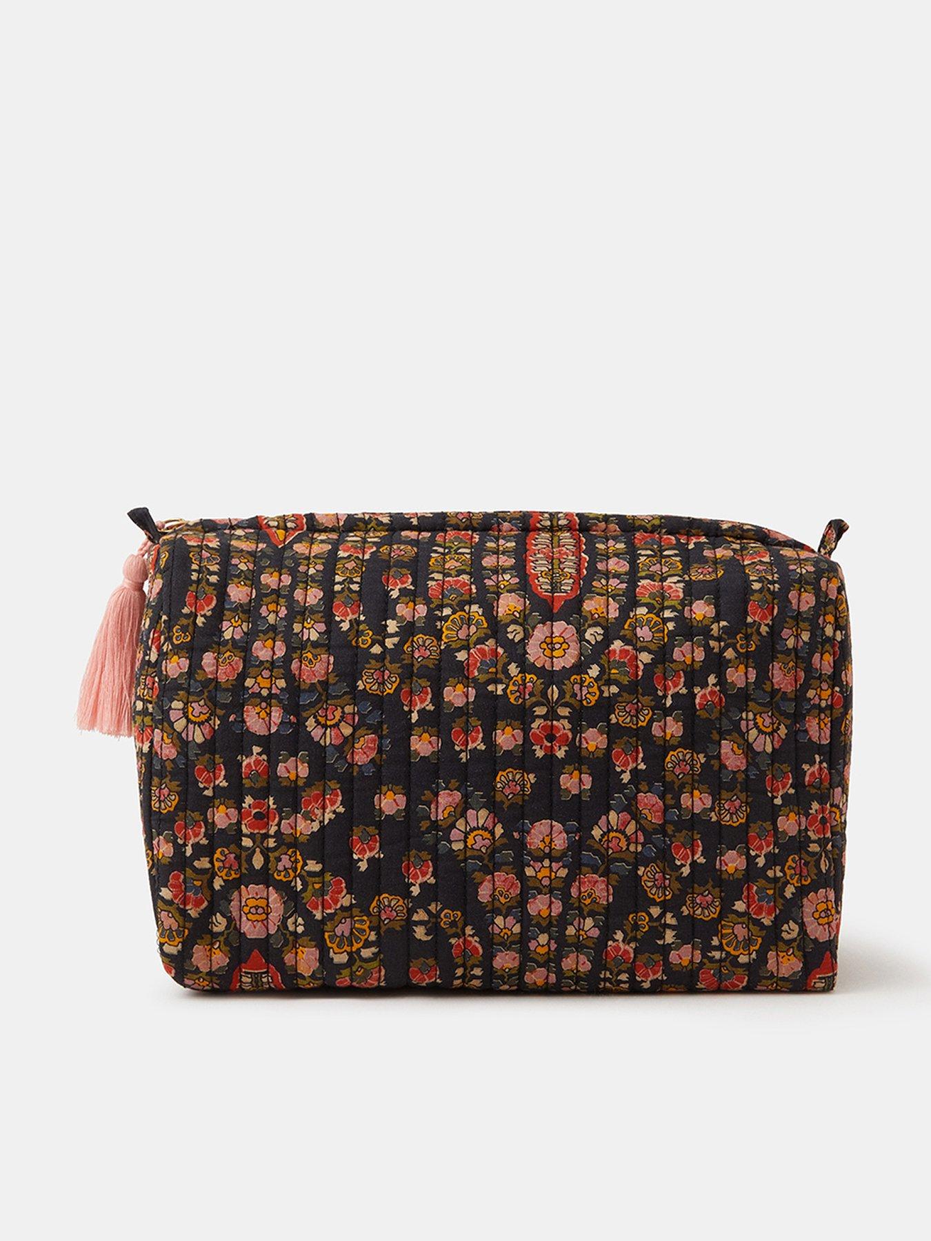 Accessorize Large Quilted Boho Wash Bag - Multi