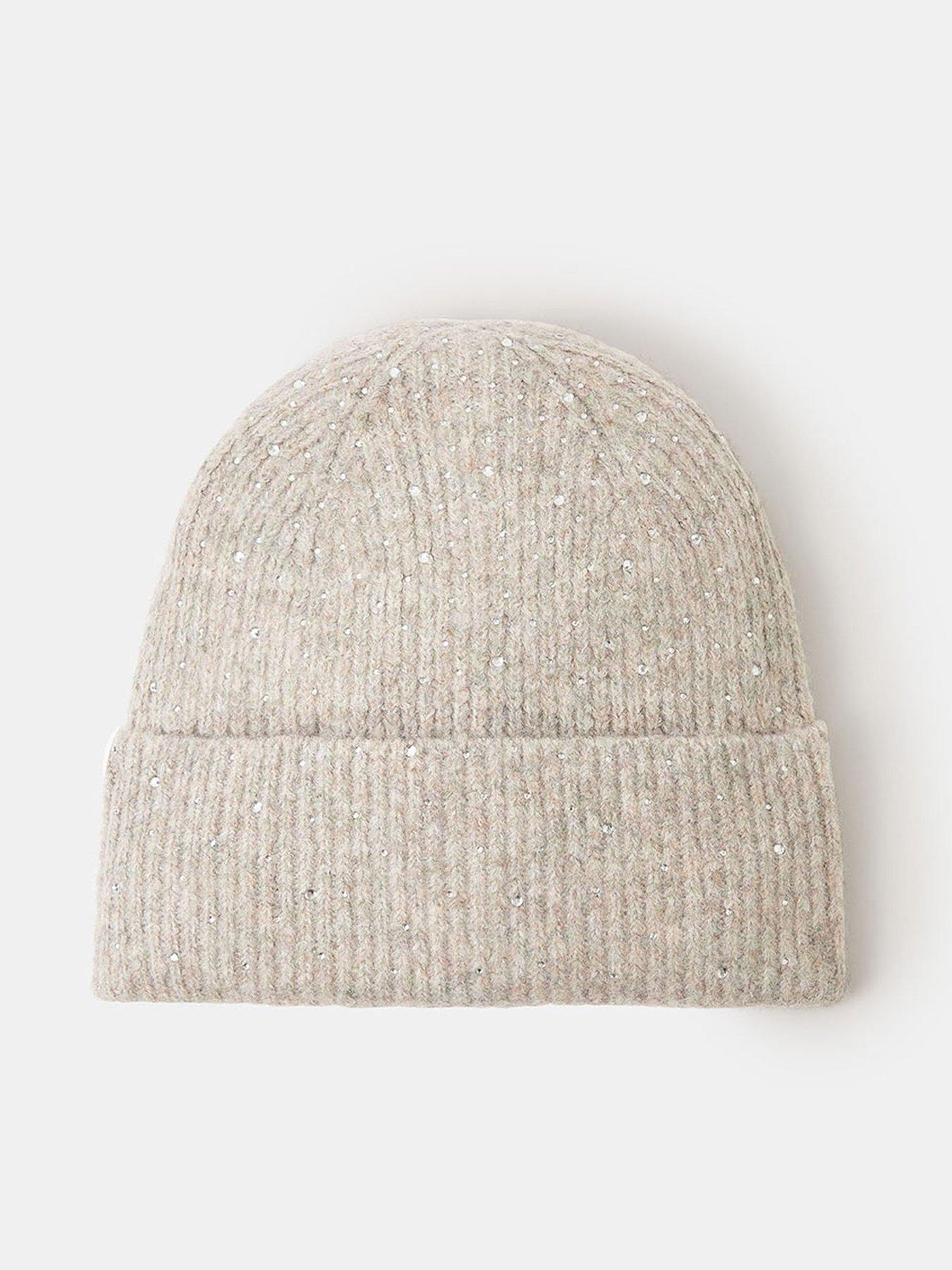 Accessorize Sparkle Beanie - Grey