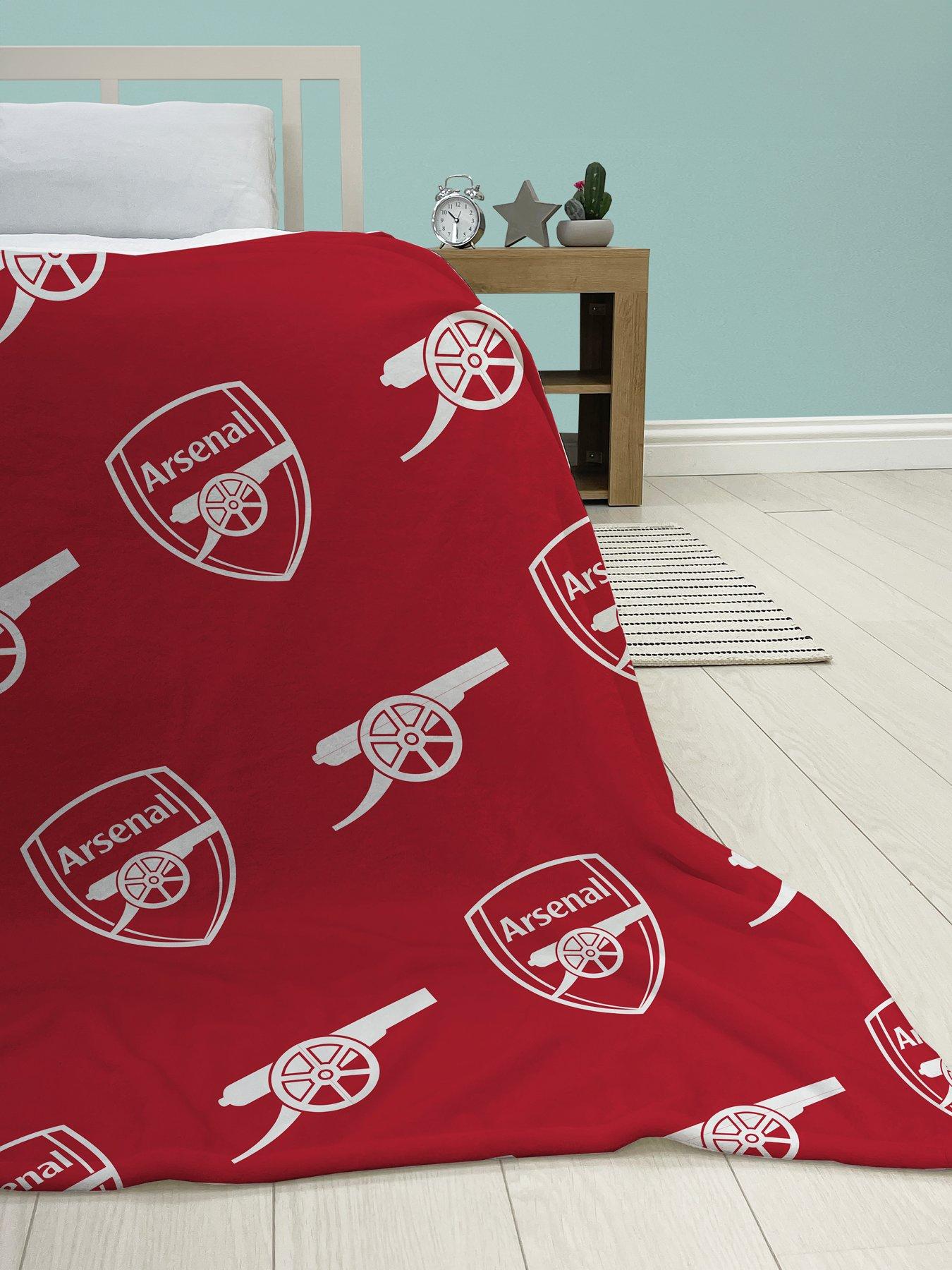 Arsenal Combo Rotary Fleece Blanket