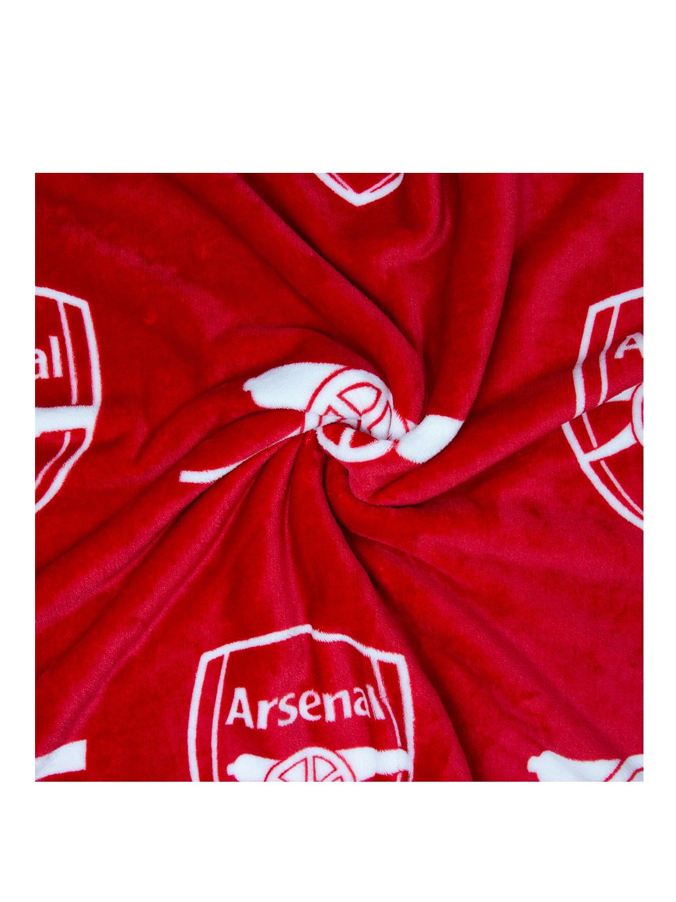 Image 2 of 7 of Arsenal Combo Rotary Fleece Blanket