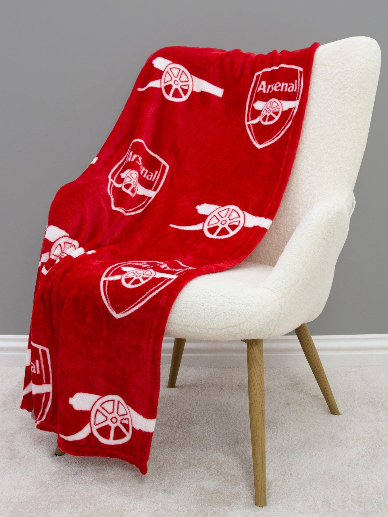 Image 4 of 7 of Arsenal Combo Rotary Fleece Blanket