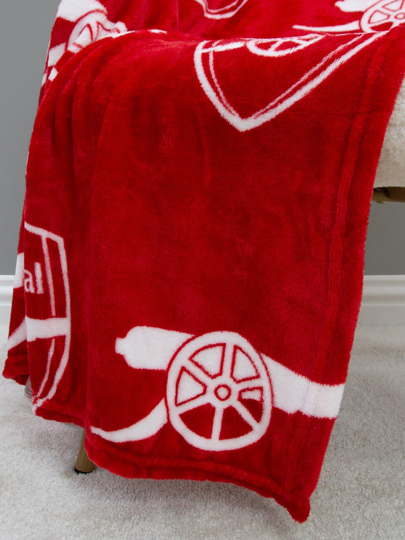 Image 5 of 7 of Arsenal Combo Rotary Fleece Blanket
