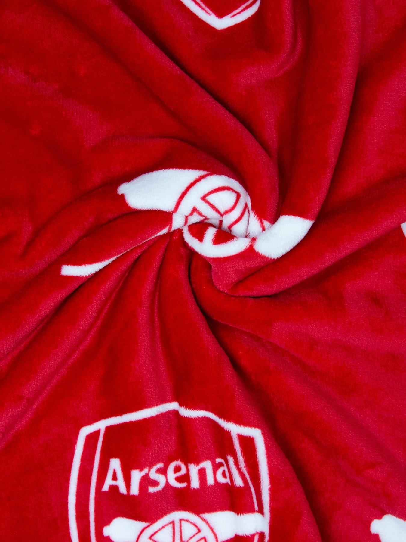Image 7 of 7 of Arsenal Combo Rotary Fleece Blanket