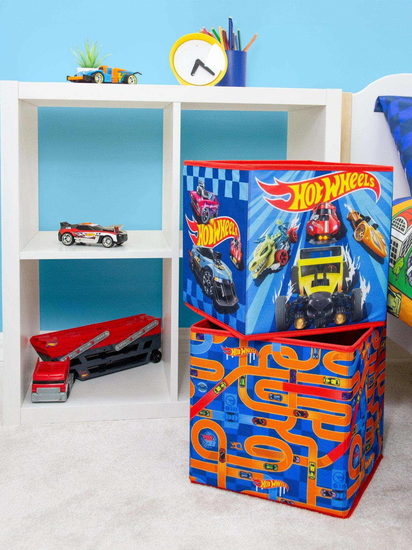 Hot Wheels Hotwheels Circuit 2 Pack Storage Cubes