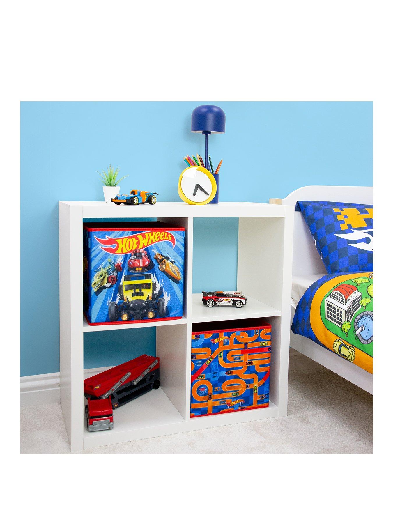Image 2 of 6 of Hot Wheels Hotwheels Circuit 2 Pack Storage Cubes