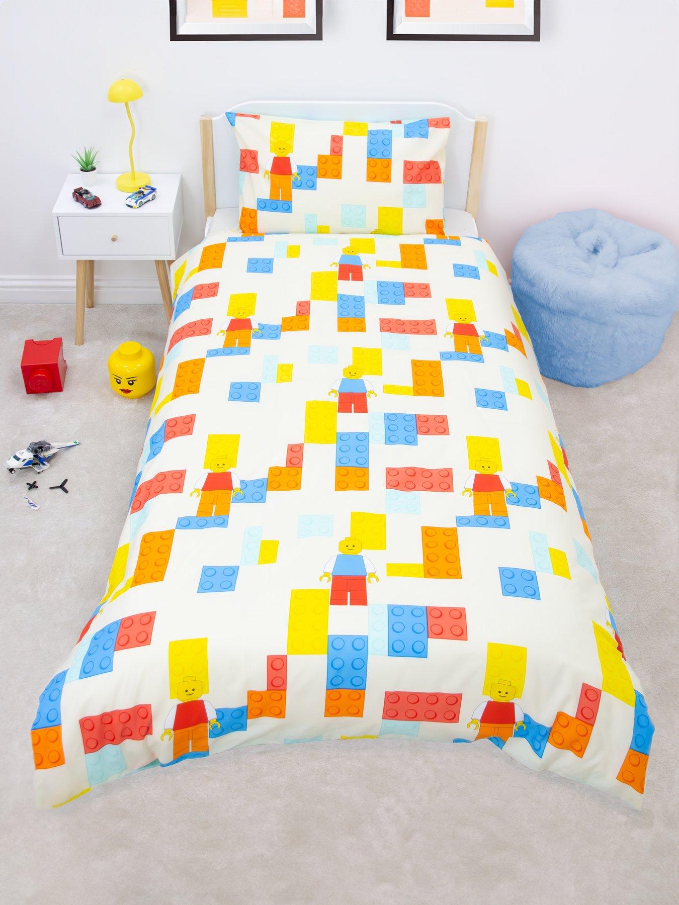 Lego Colourblock Rotary Duvet- Single