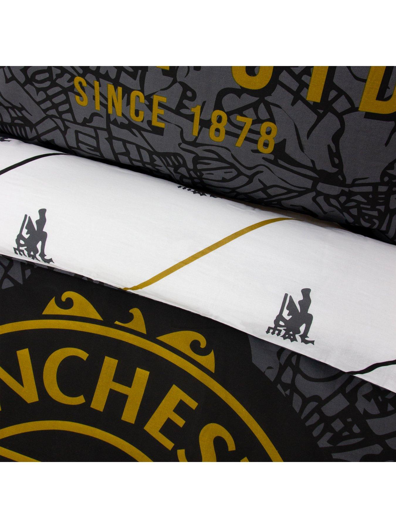 Image 5 of 6 of Manchester United Man United Map Panel Duvet- Single