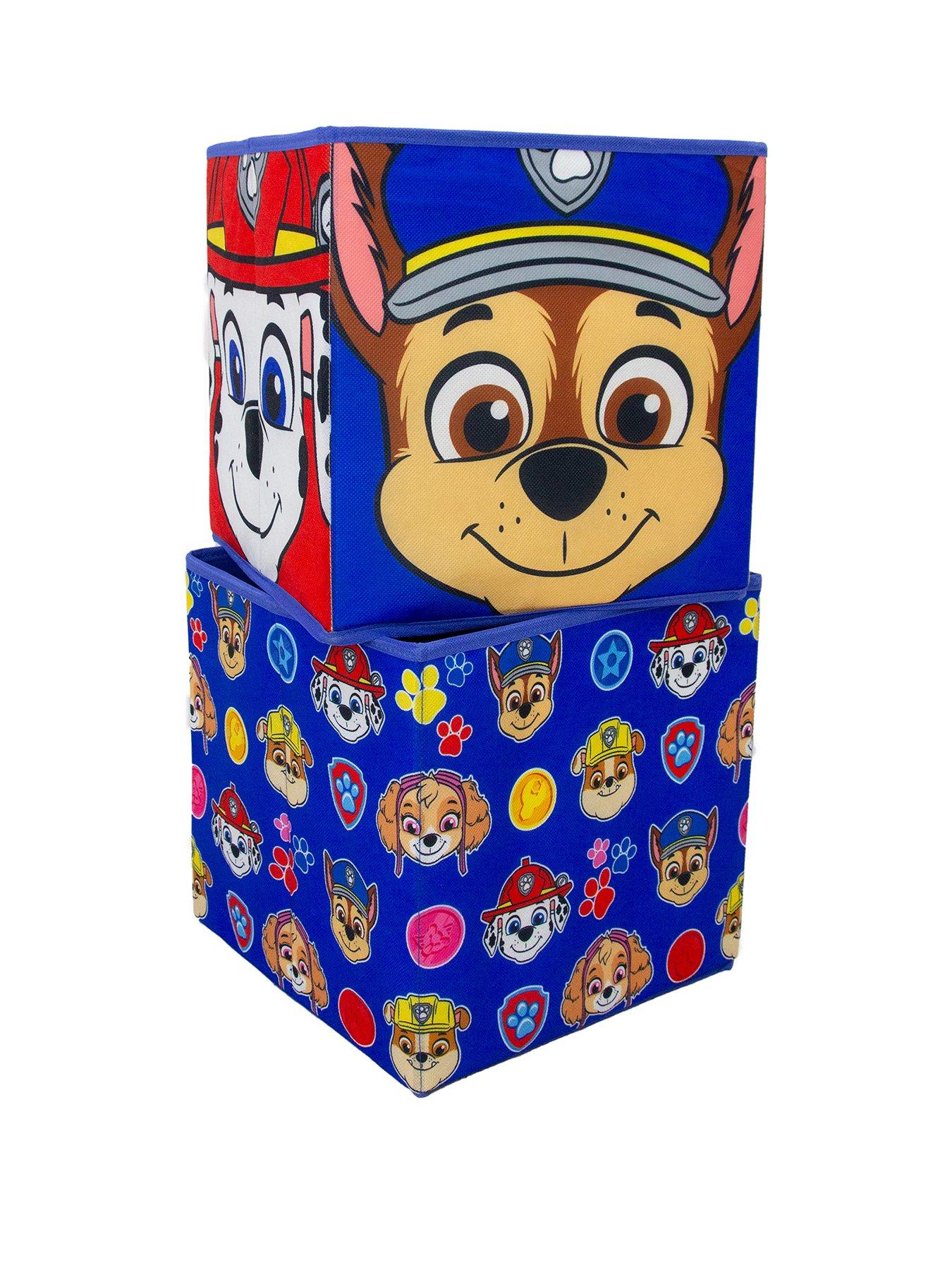 Image 2 of 5 of Paw Patrol Faces 2 Pack Storage Box