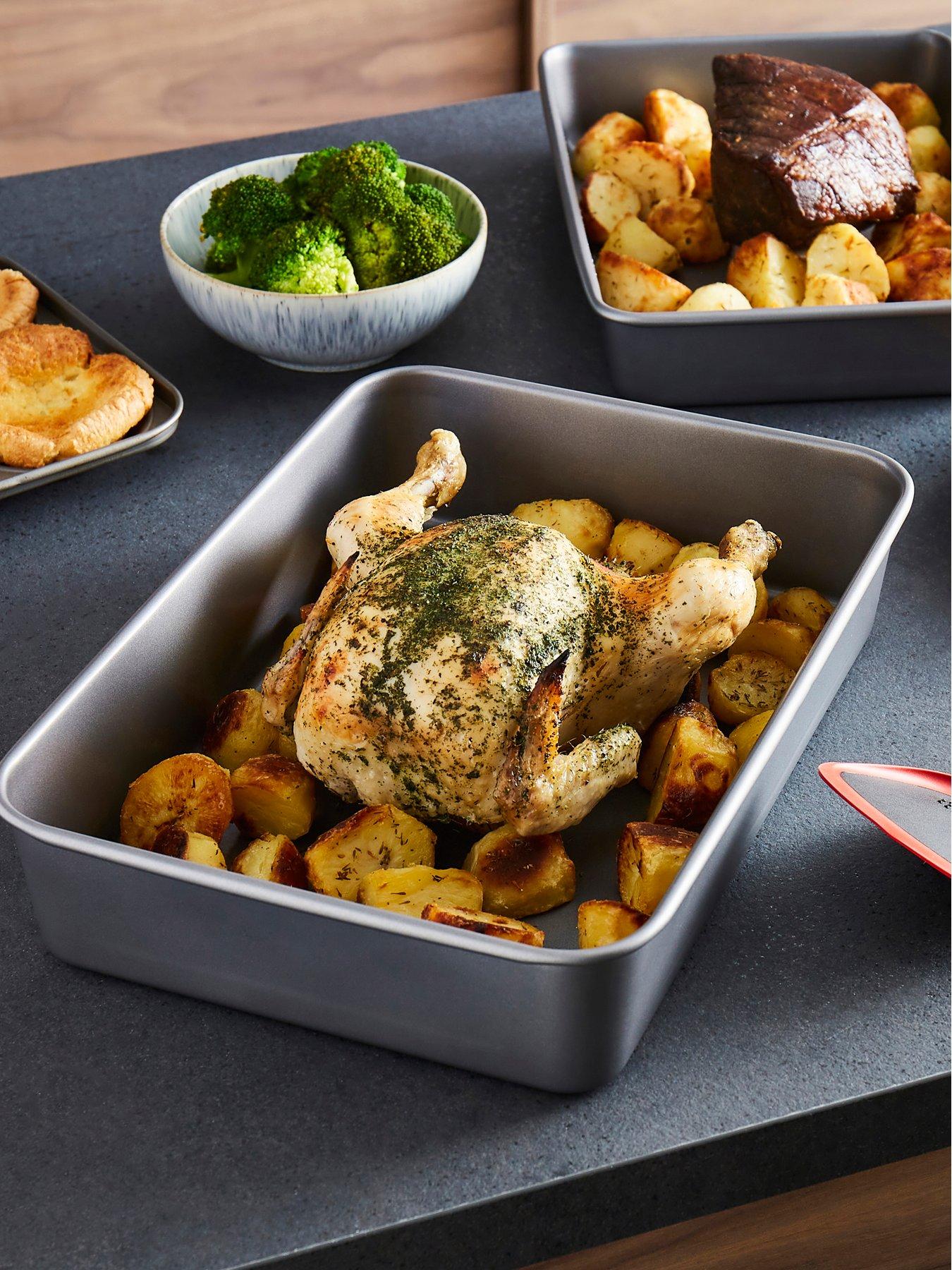 morphy-richards-roasting-tin-set